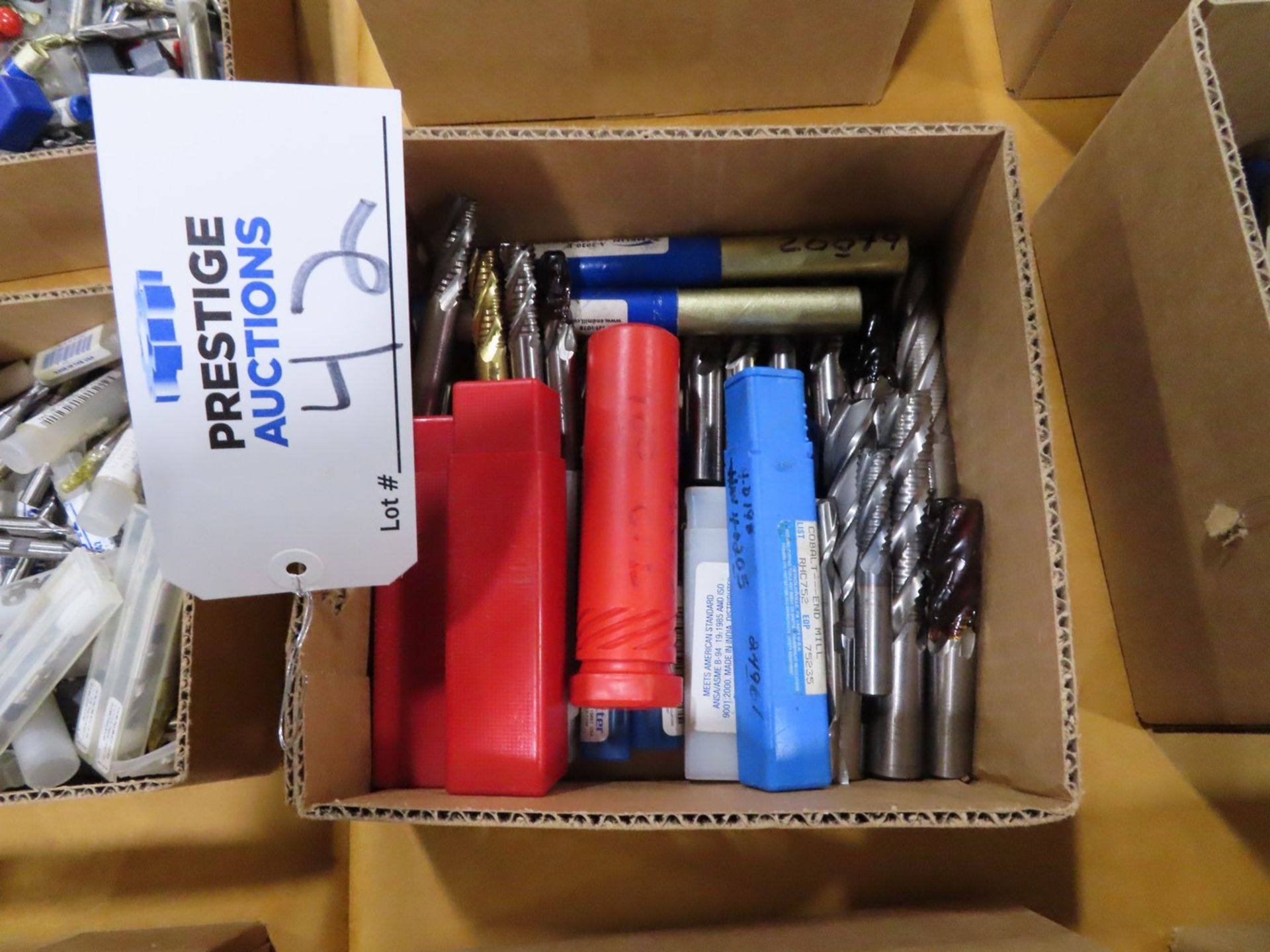 Lot of Assorted End Mills