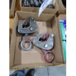 (2) Assorted Plate Clamps