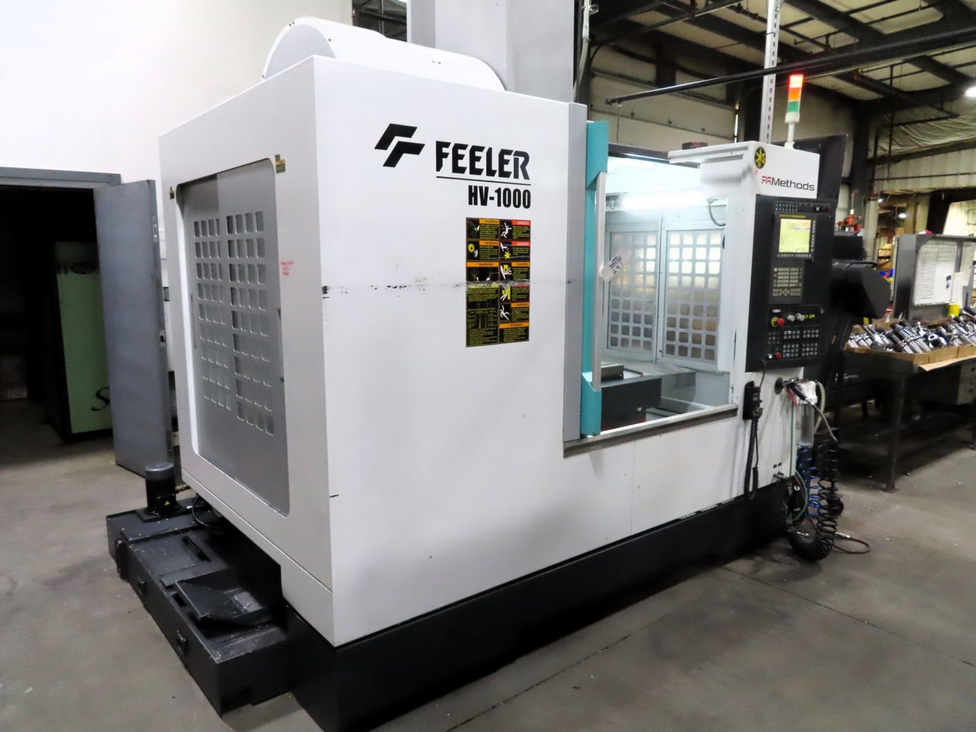 2017 Feeler Methods HV1000 CNC Vertical Machining Center - Image 2 of 13