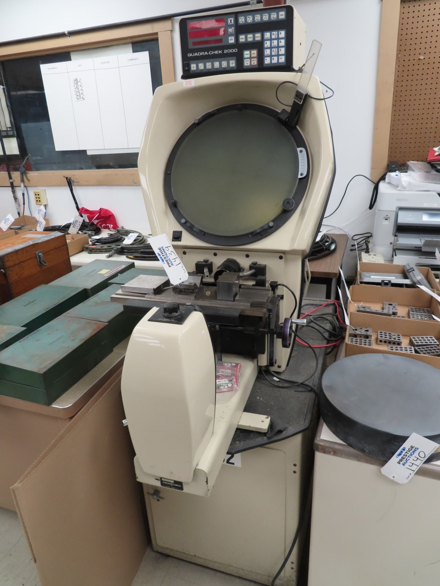 S-T Industries 14" Bench Type Optical Comparator