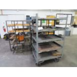 (3) Assorted Rolling Storage Carts