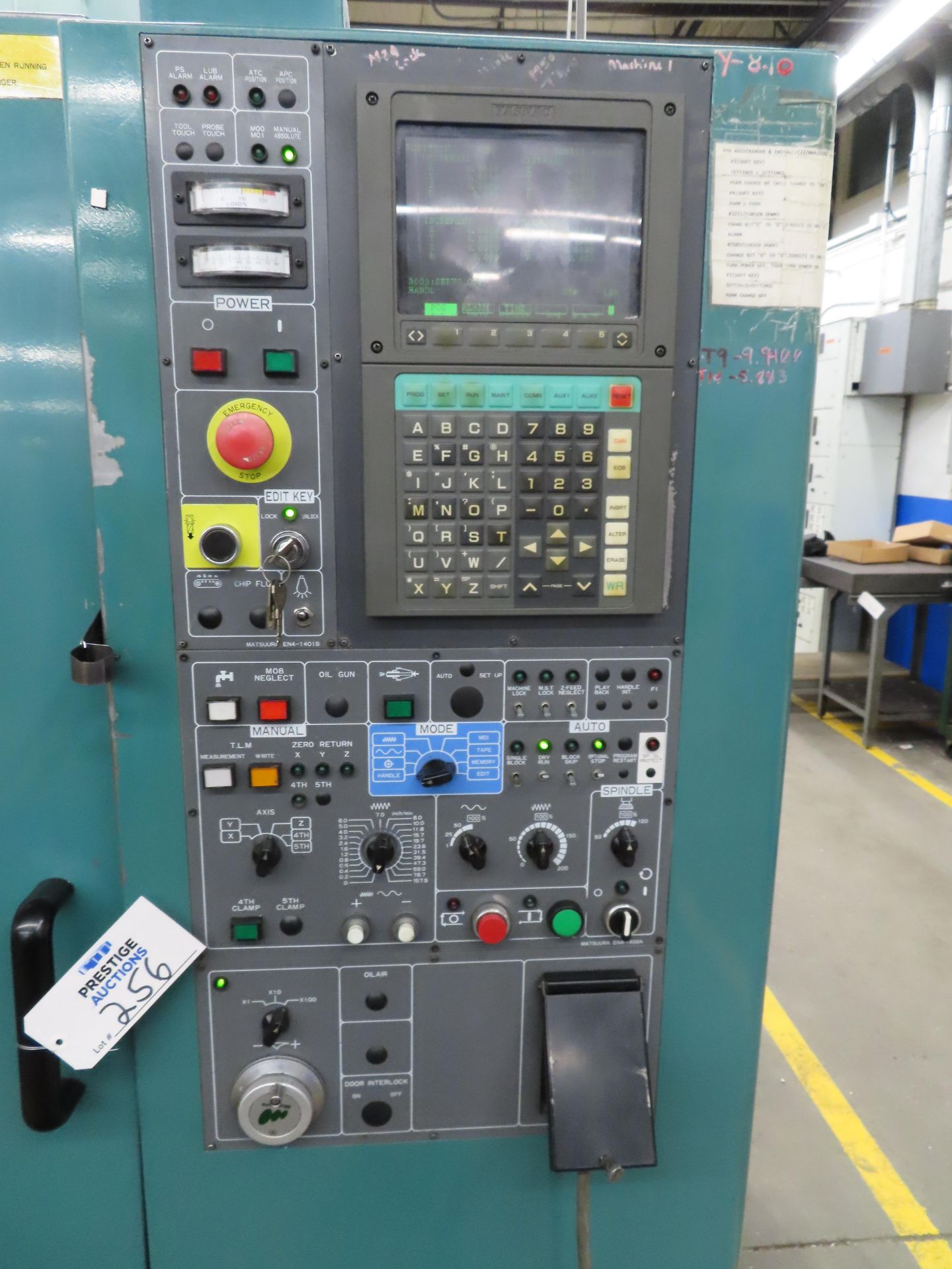 Matsuura MC600VF CNC Vertical Machining Center - Image 3 of 15
