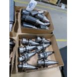 Lot of Assorted BT40 Tapered Tool Holders