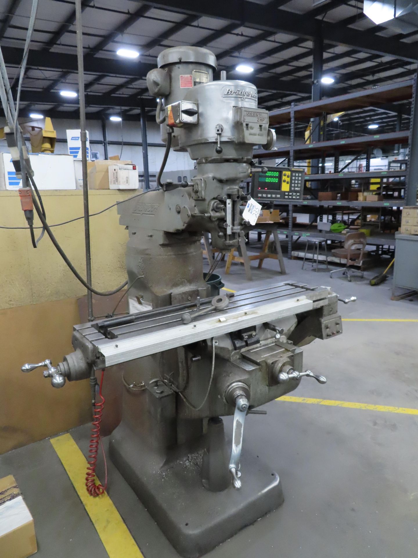 Bridgeport Series I 2HP Vertical Milling Machine - Image 2 of 3