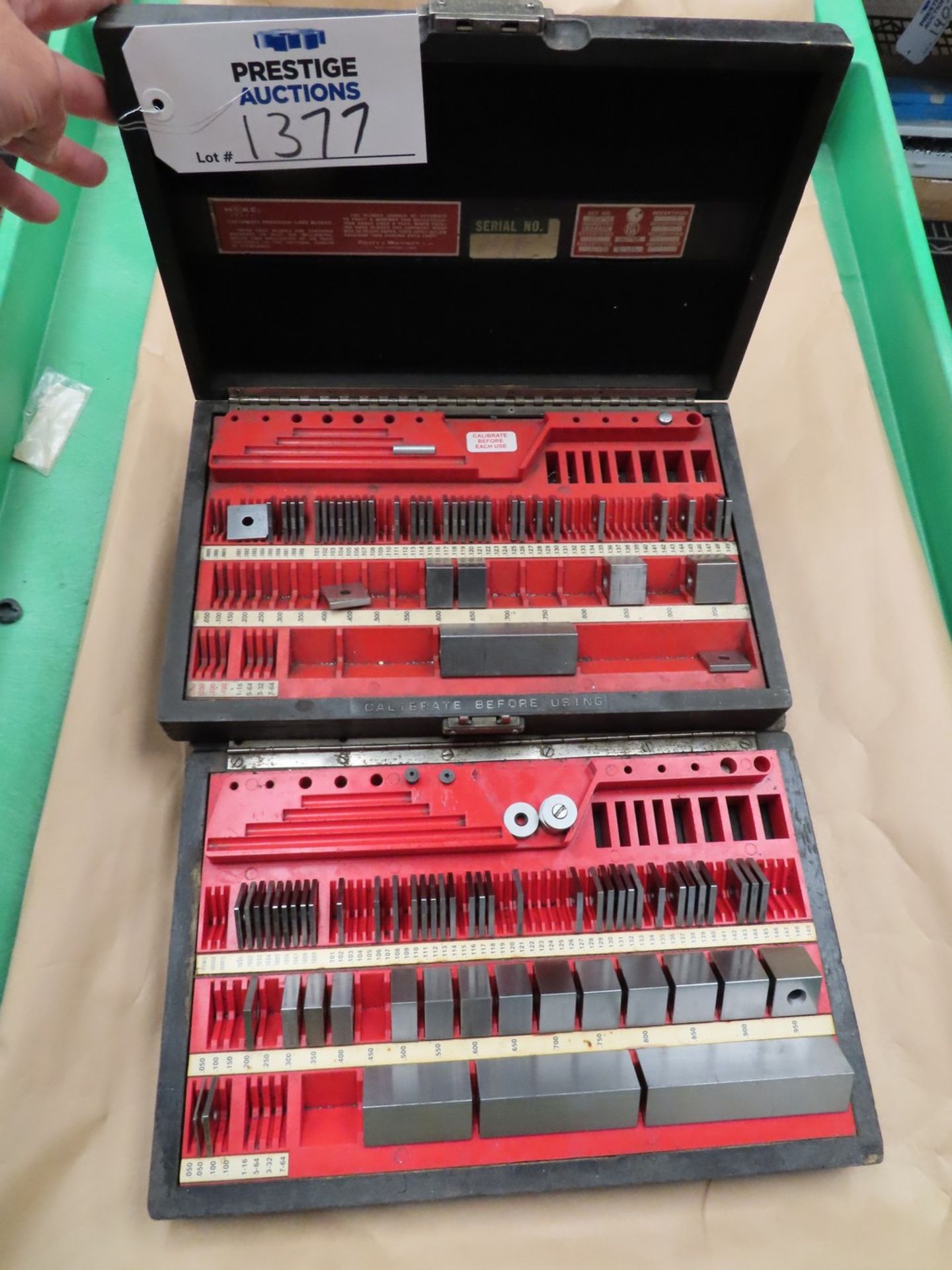 (2) Sets of Assorted Gage Blocks