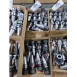 Lot of Assorted BT40 Tapered Tool Holders