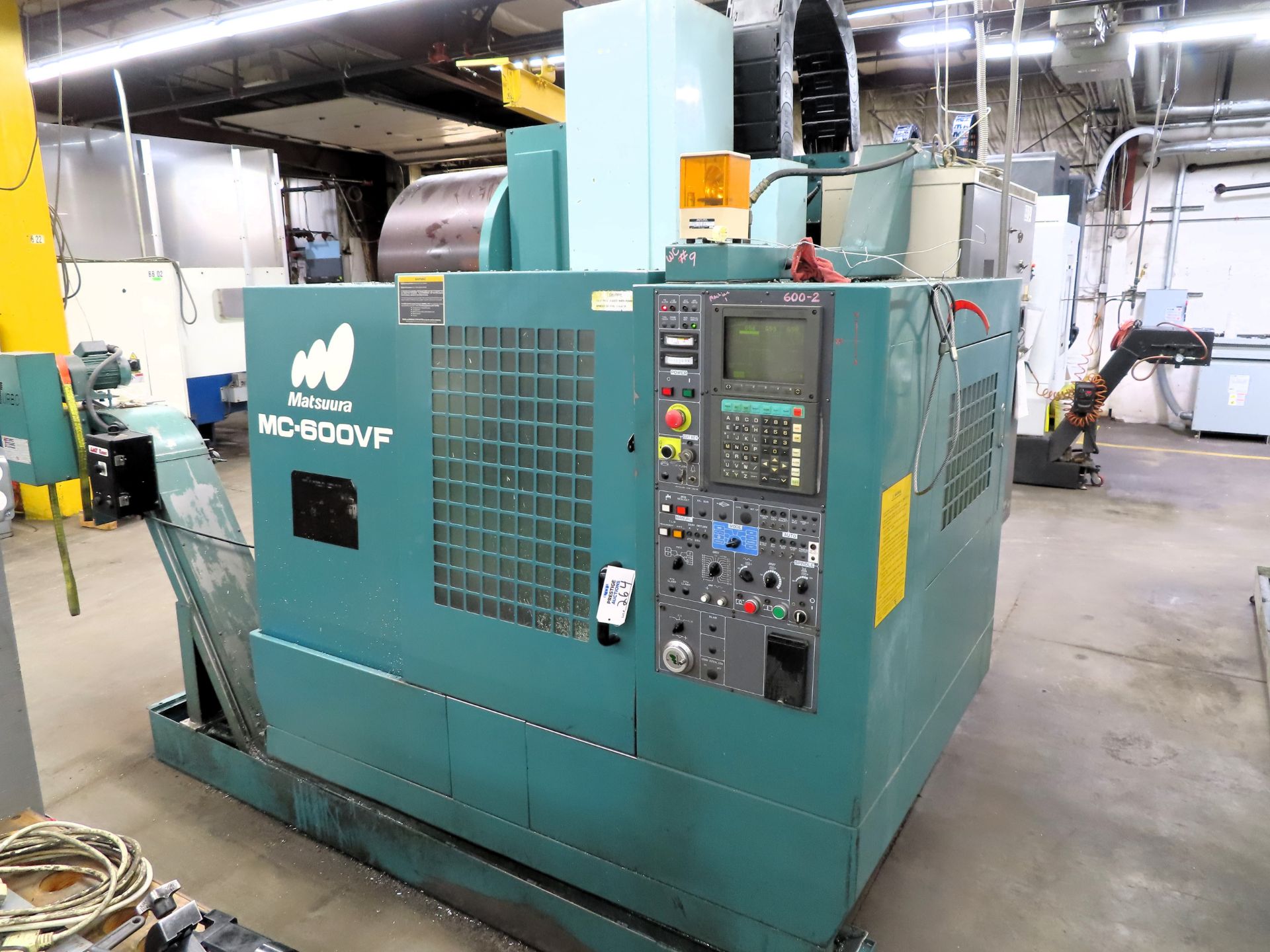 1996 Matsuura MC-600VF CNC Vertical Machining Center