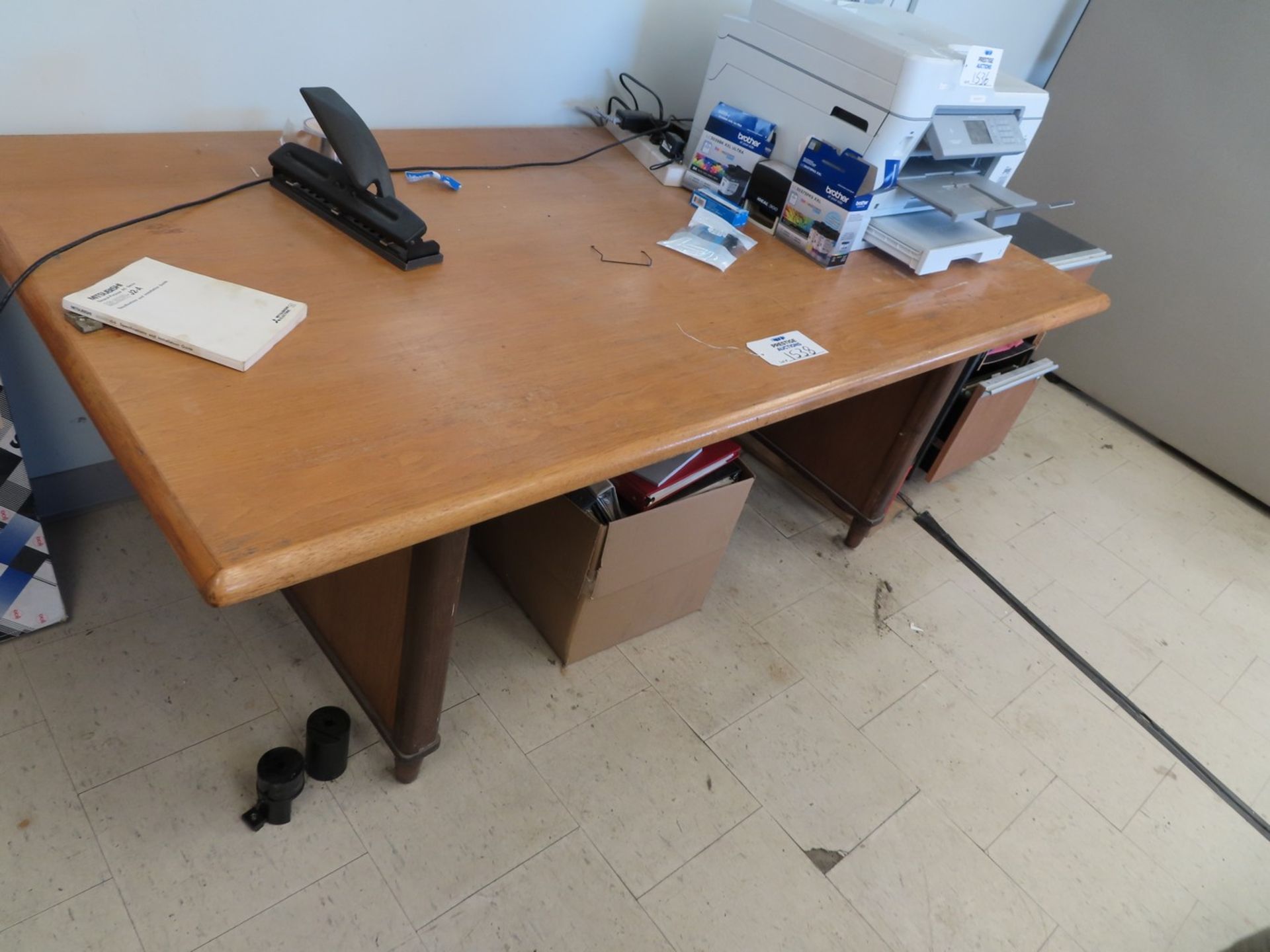Wood Conference Table