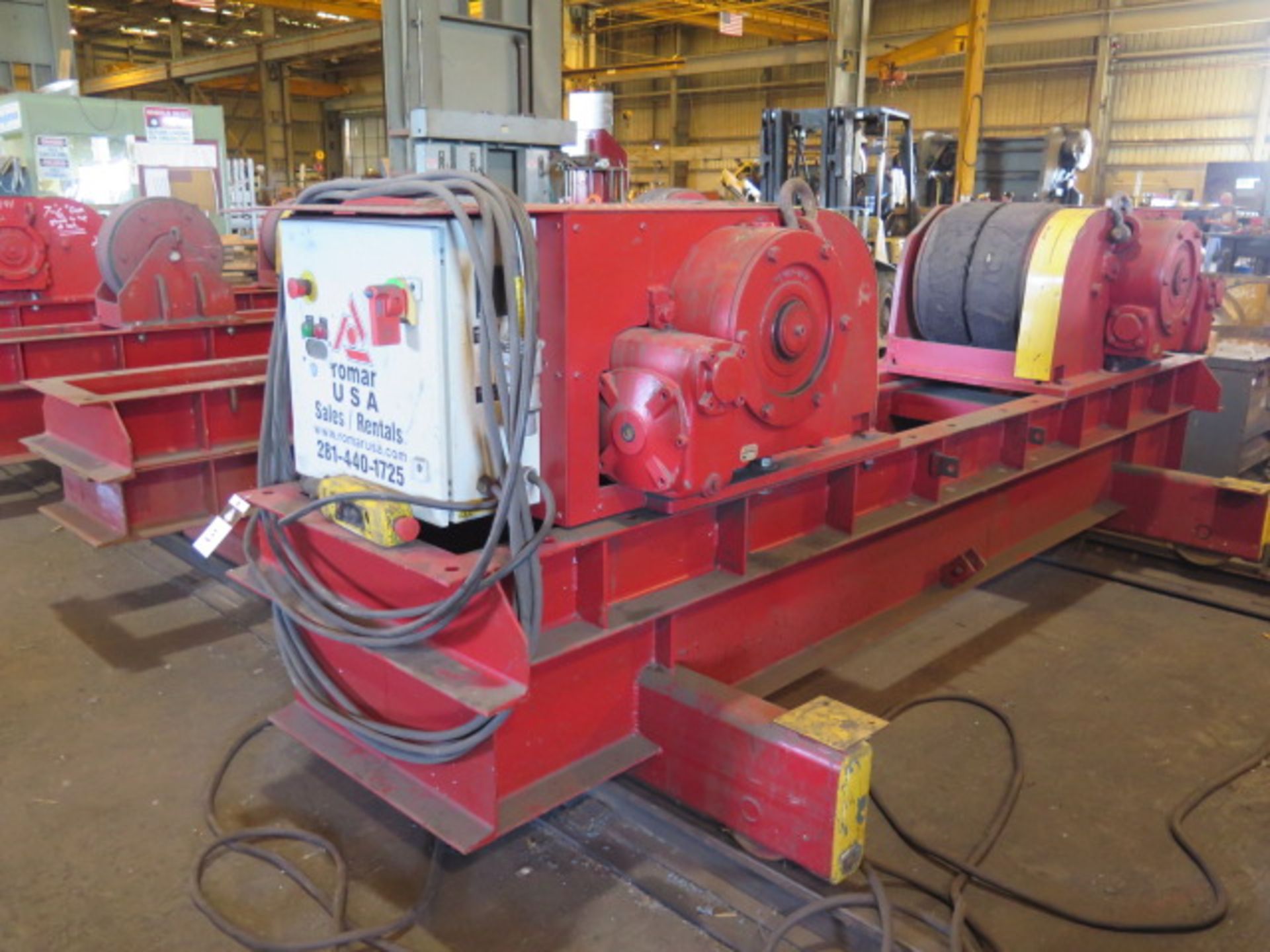 Romar PR60/100 DM Ton Turning Rolls - Image 2 of 14