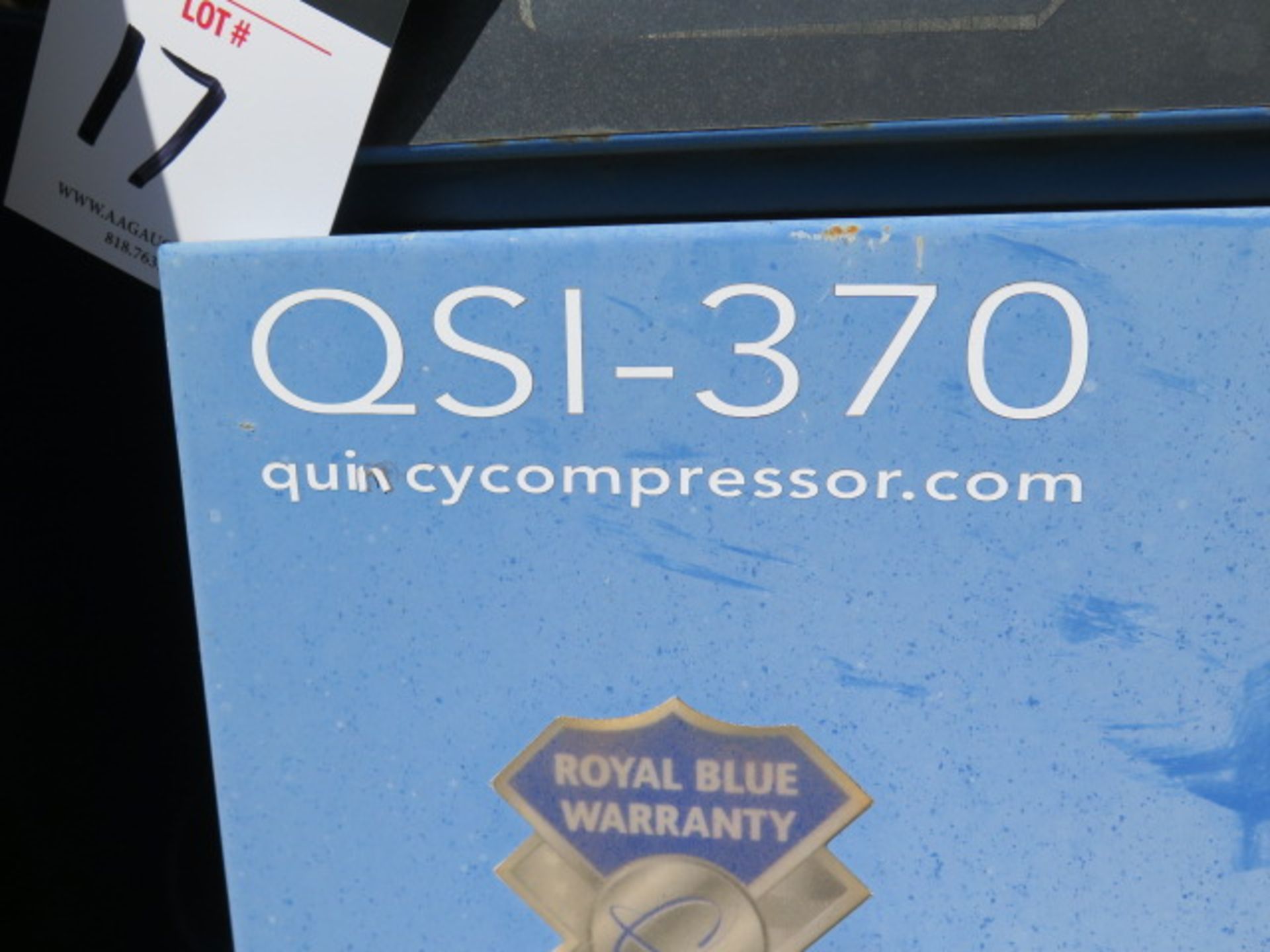 Quincy QSI-370 Rotary Air Compressor - Image 8 of 8