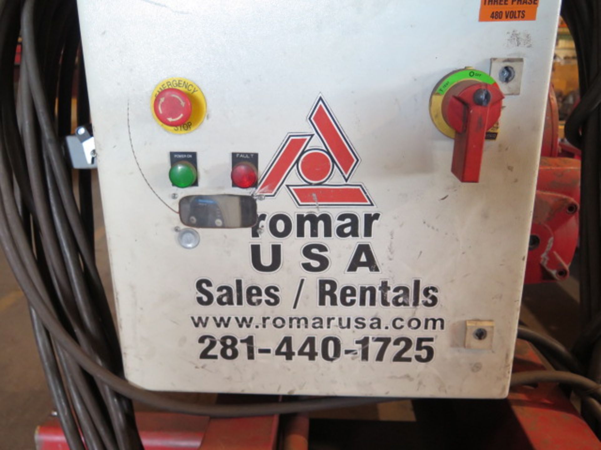 Romar PR30/45 DM Ton Turning Rolls - Image 12 of 14