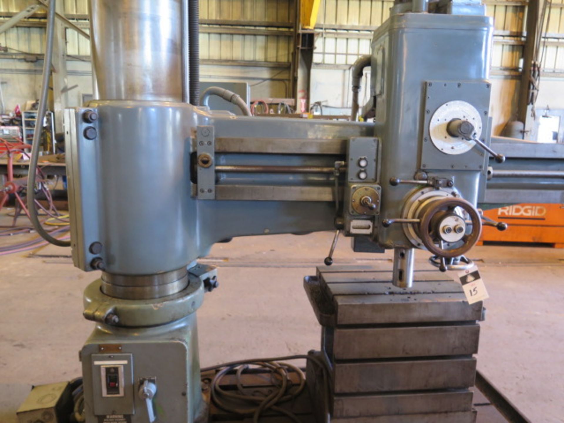 American Tool Radial Arm Drill - Image 4 of 14