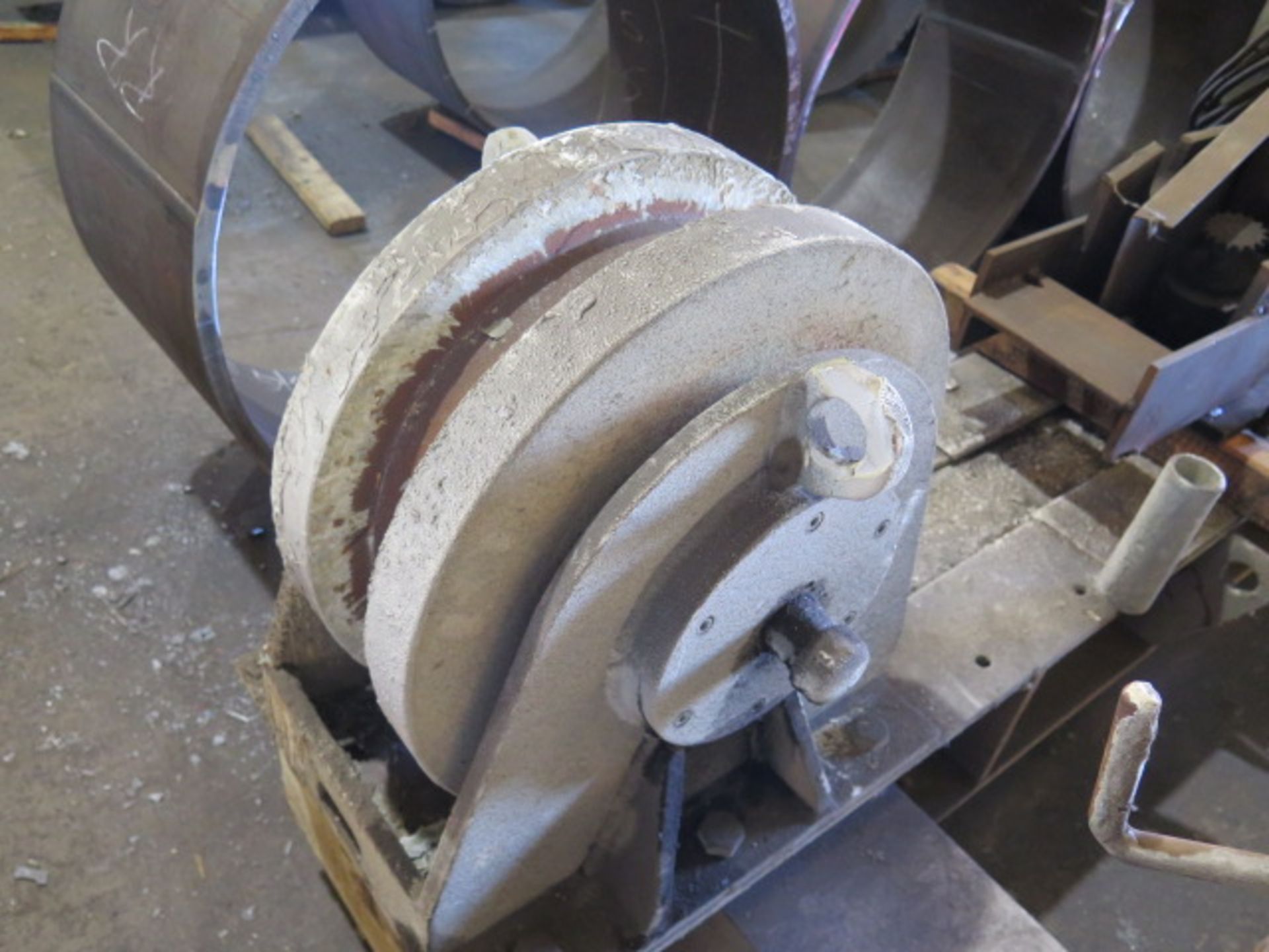 Romar Steel Wheel Power Turning Roll Set - Image 3 of 10