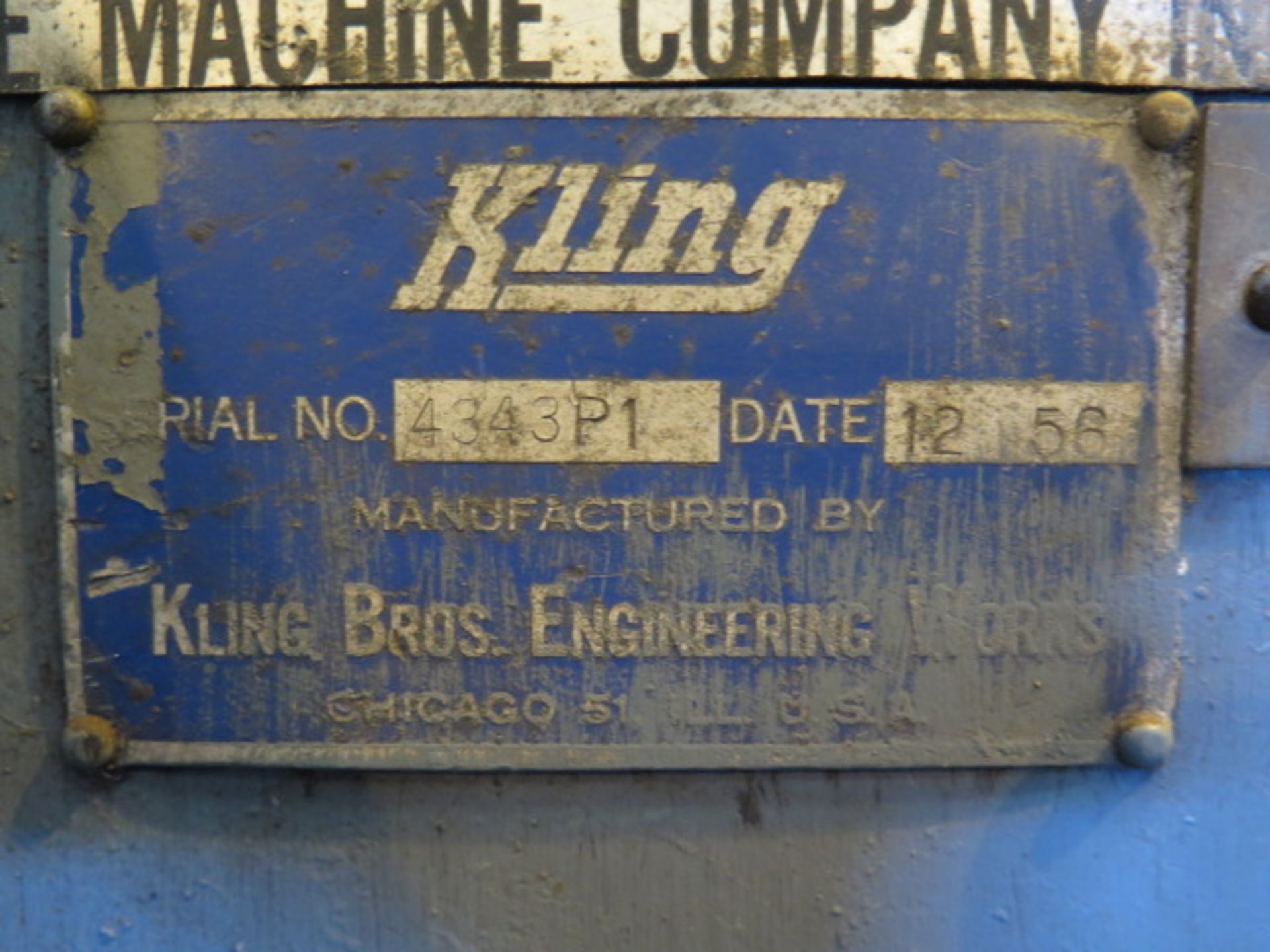 Kling Brothers Plate Bending Roll - Image 16 of 16