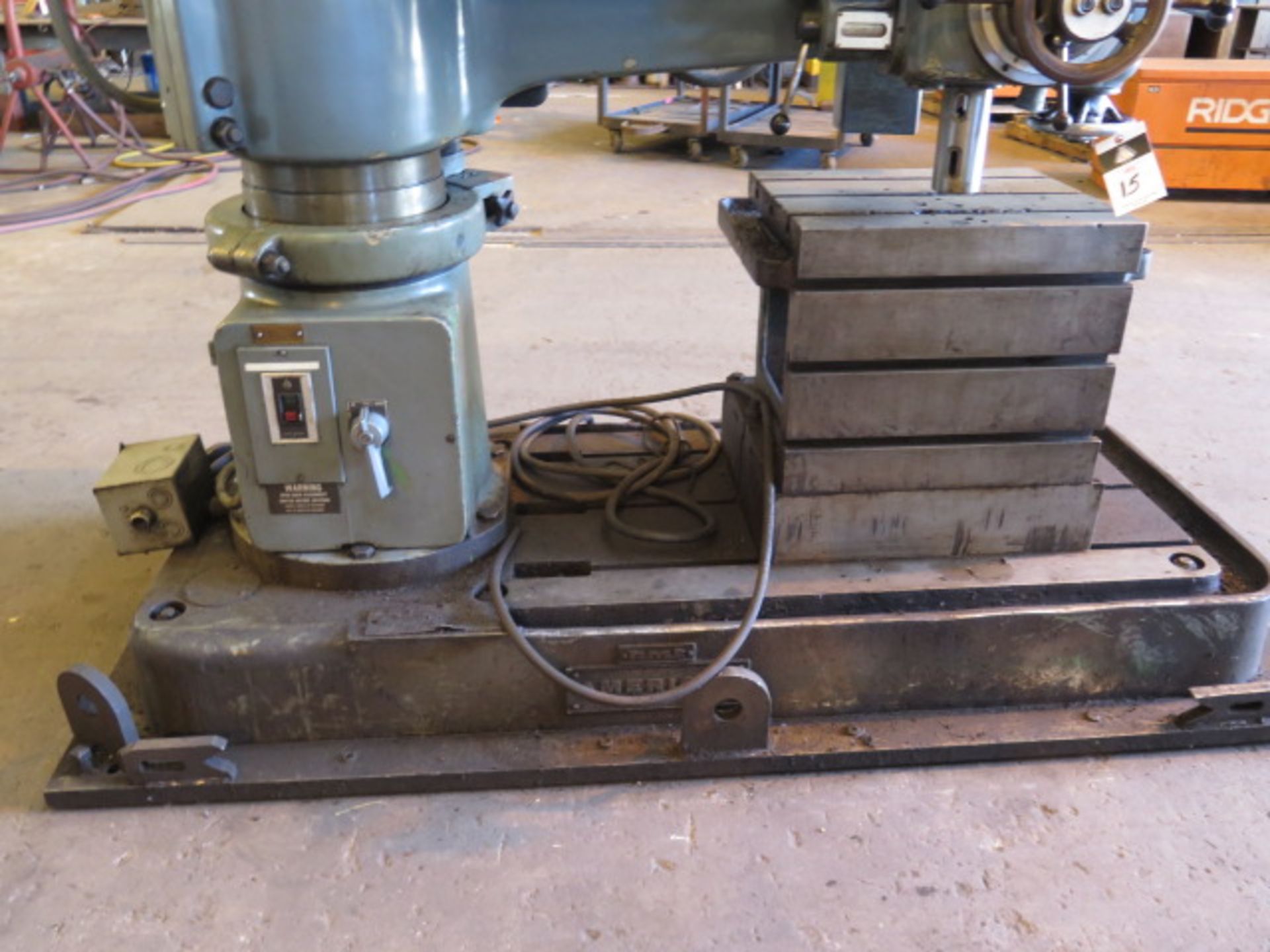 American Tool Radial Arm Drill - Image 5 of 14