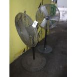 (2) Pedestal Fans