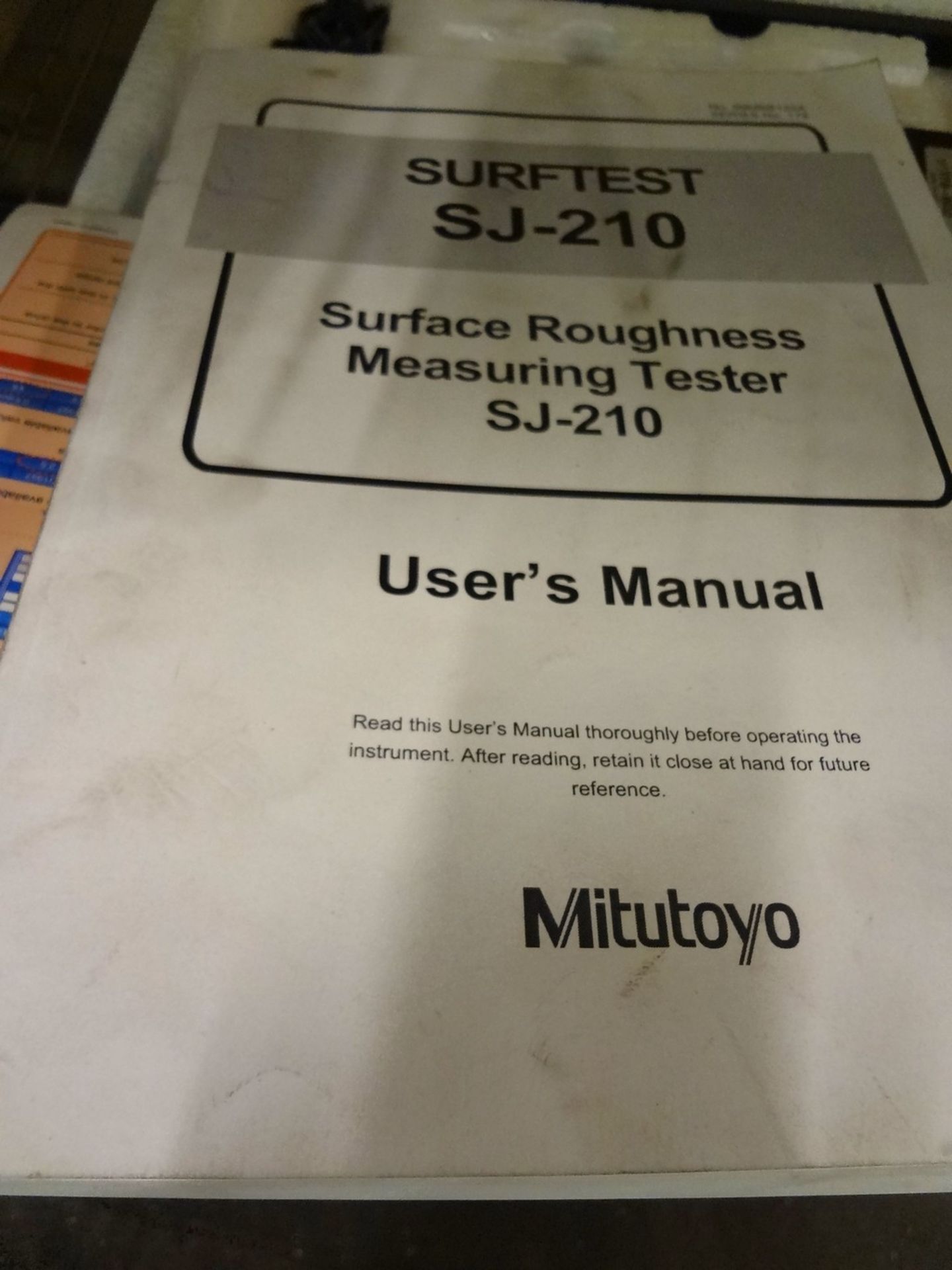 Mitutoyo Surface Roughness Measauring Tester - Image 2 of 2