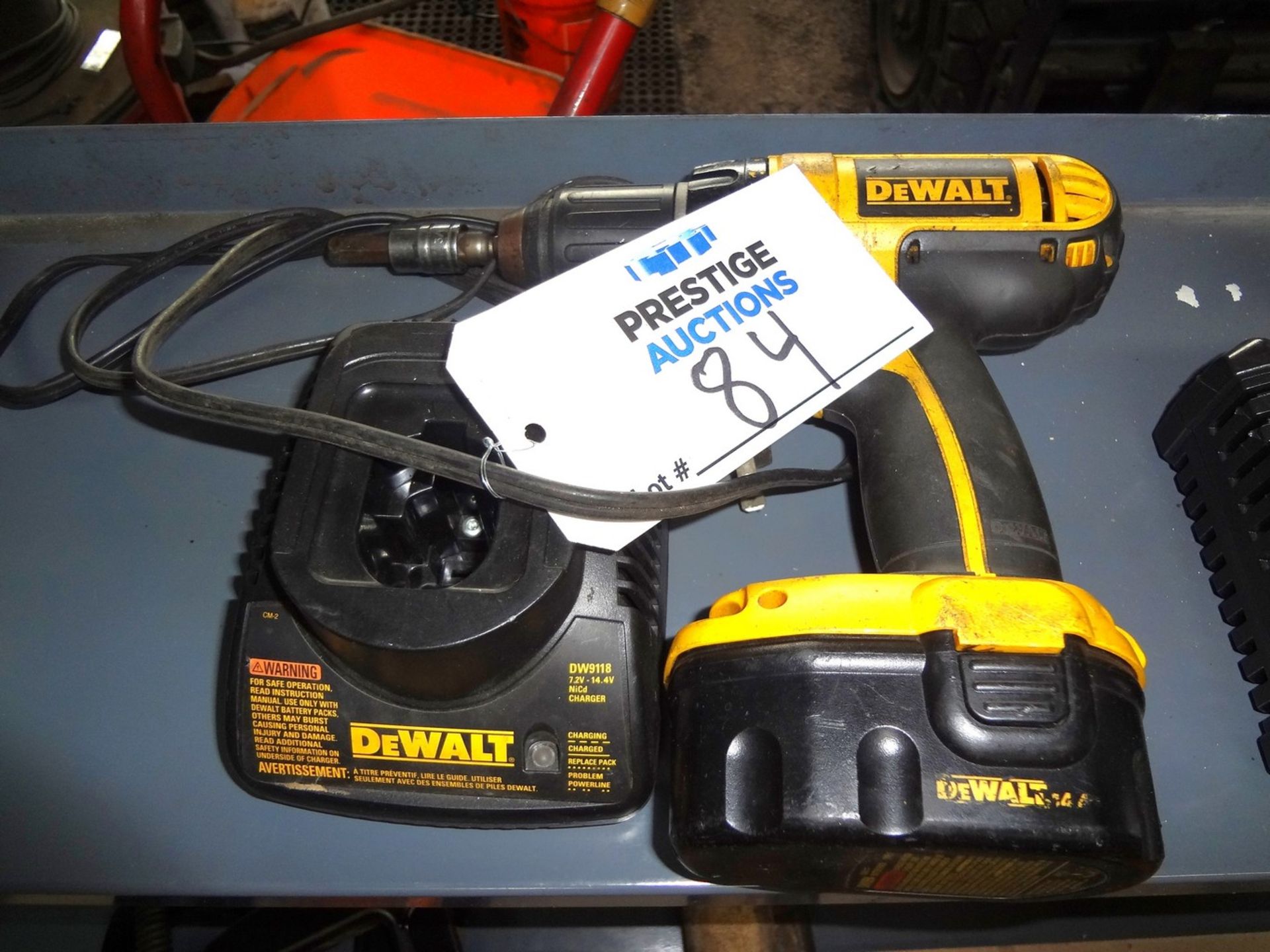 DeWalt Battery Operated Drill with Charger