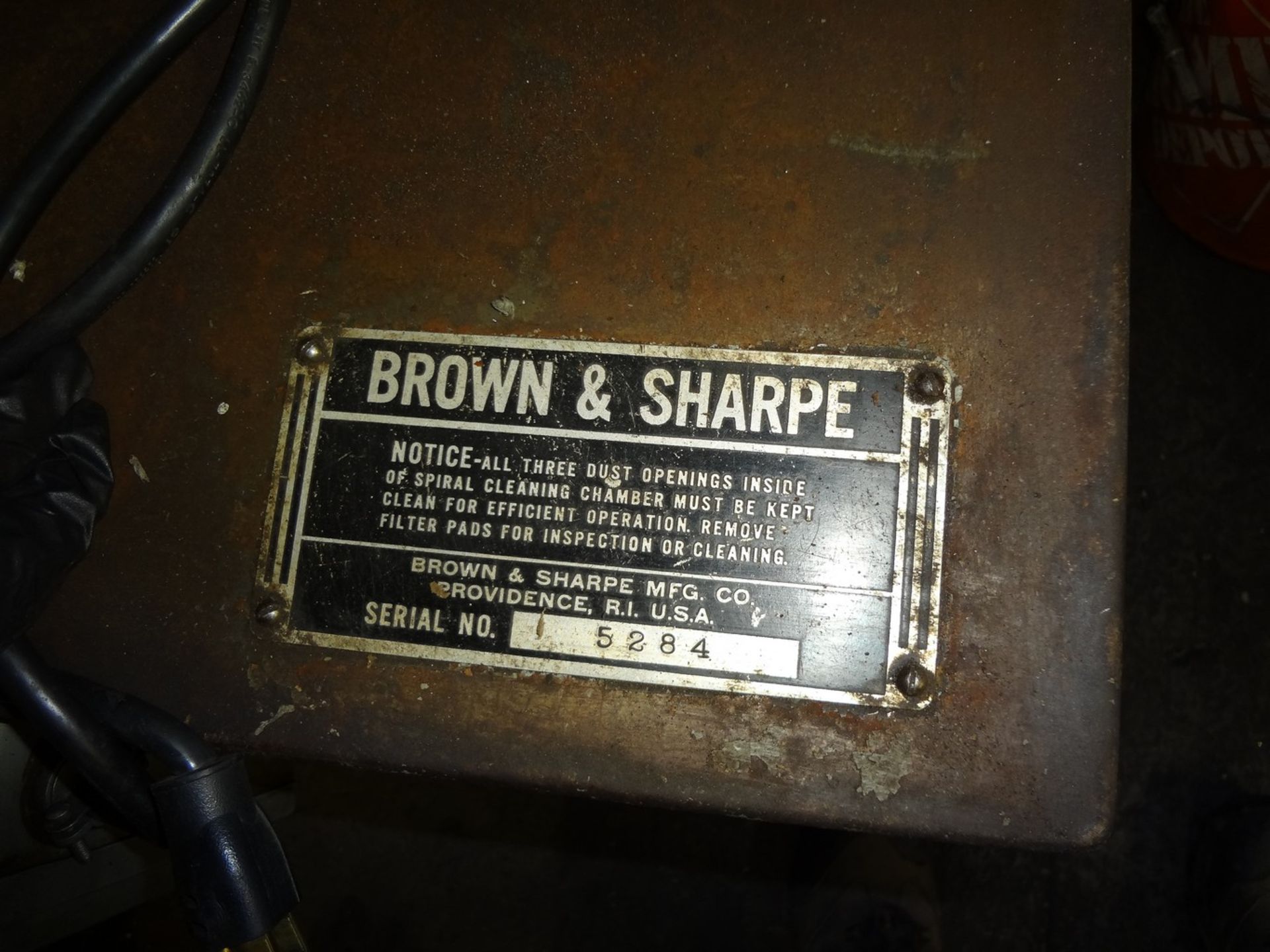 Brown & Sharpe Motor Driven Dust Collector - Image 2 of 3