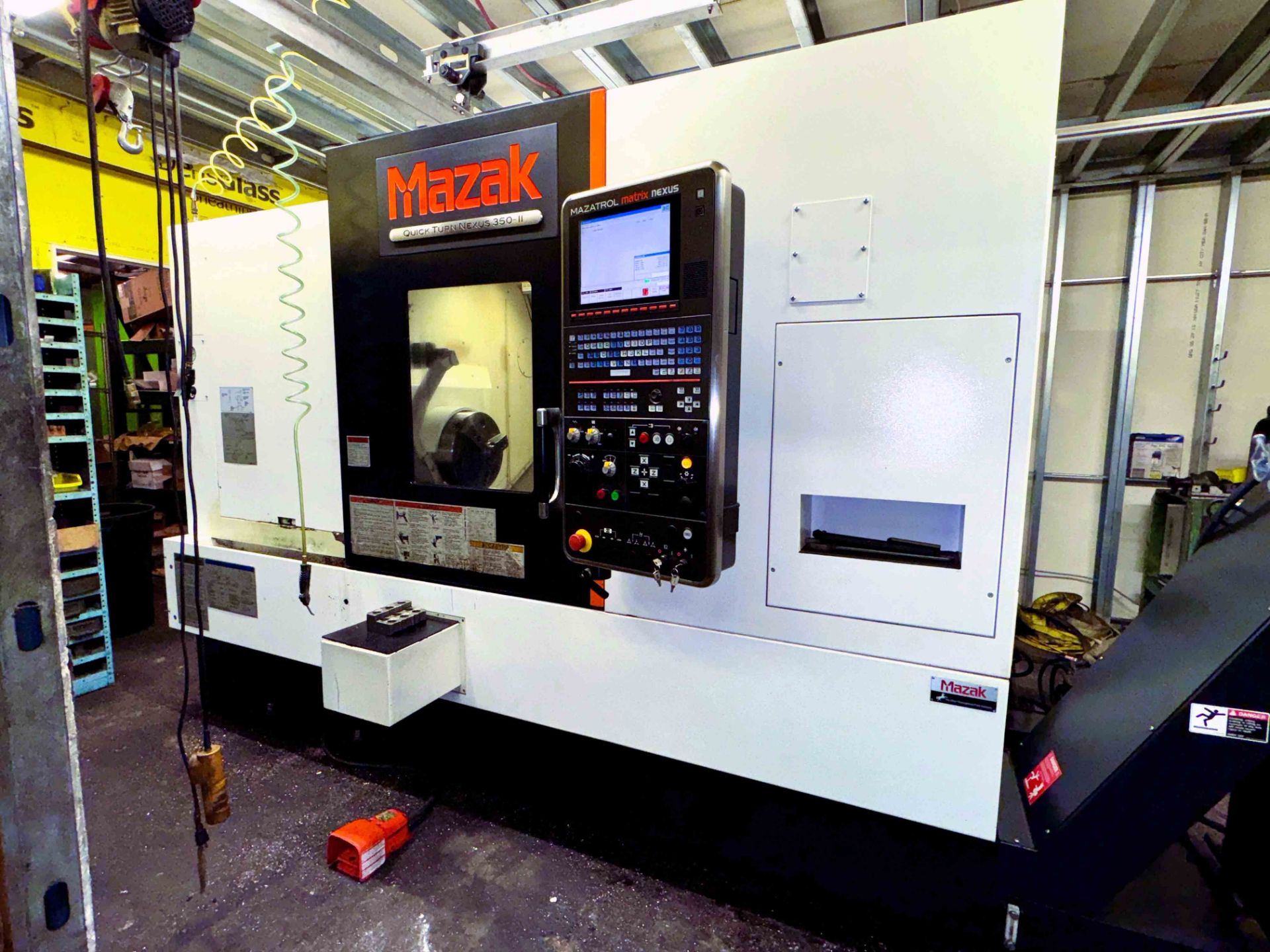 Mazak Quick Turn Nexus 350-II CNC Lathe, Matrix Nexus CNC Control, S/N 246648 [2013]