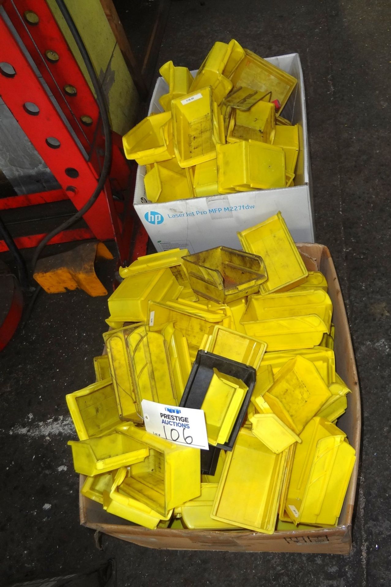 Lot of Plastic Bins