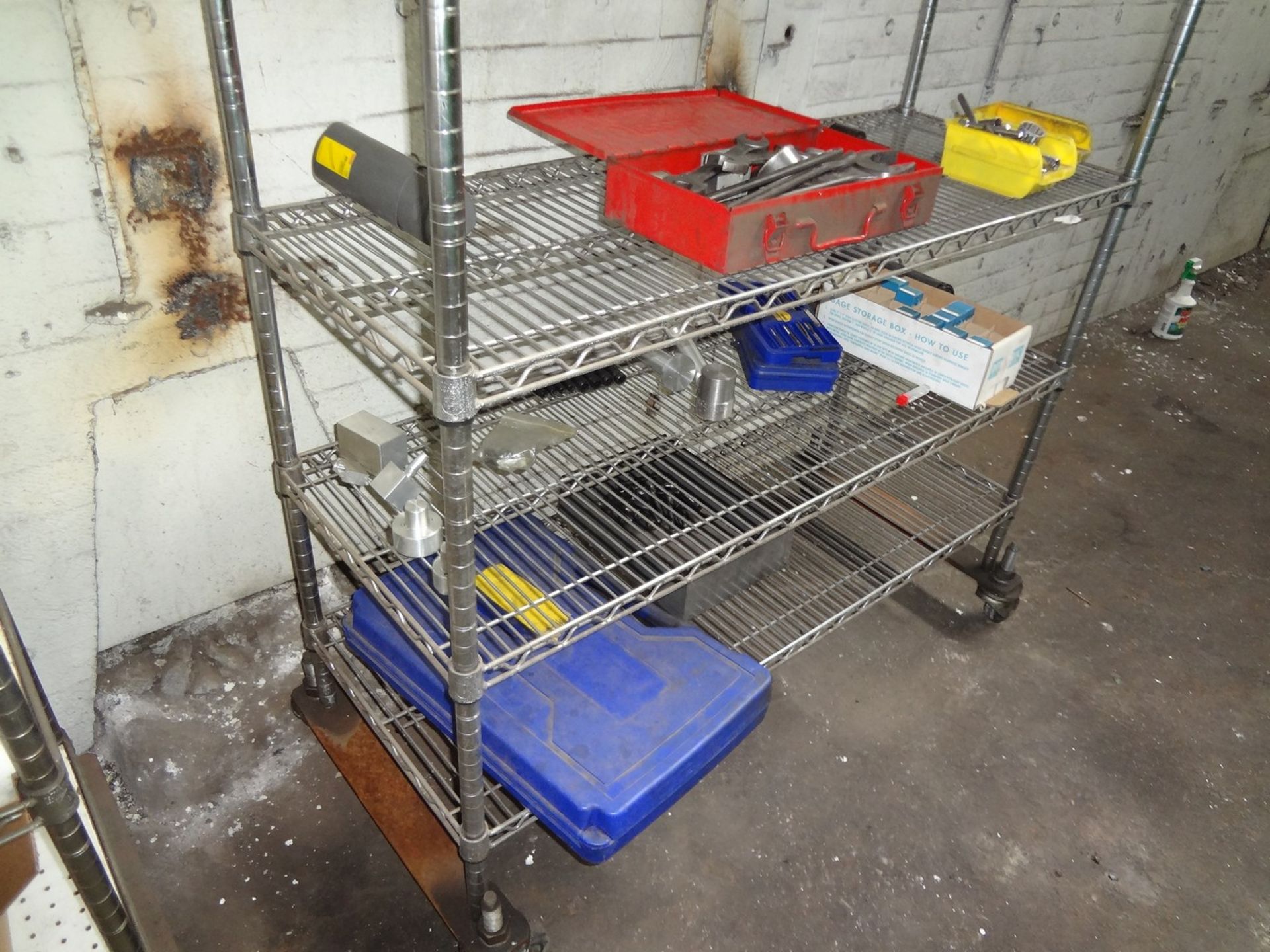 (2) Wire Rolling Racks & Contents - Image 3 of 3