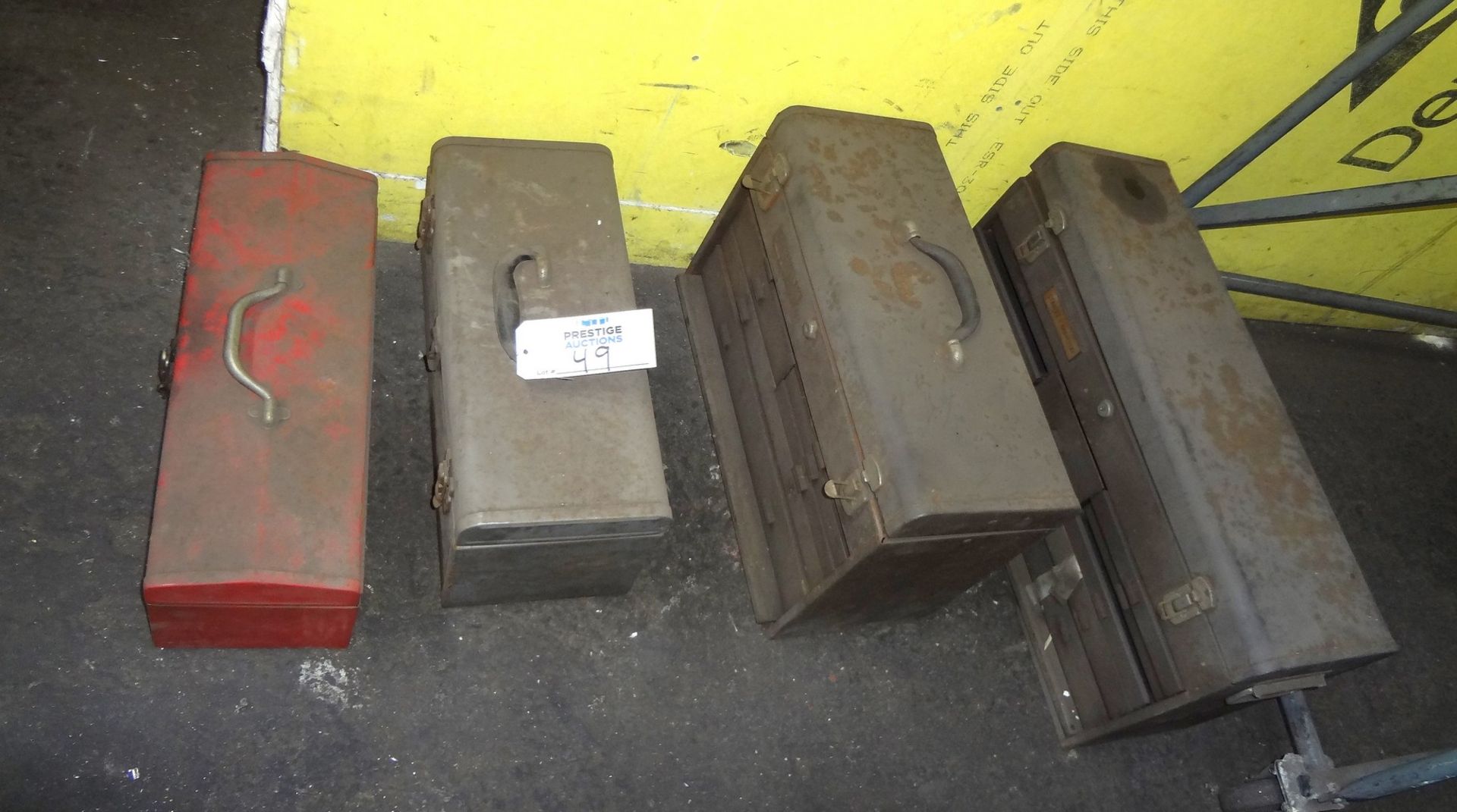 (4) Assorted Tool Boxes