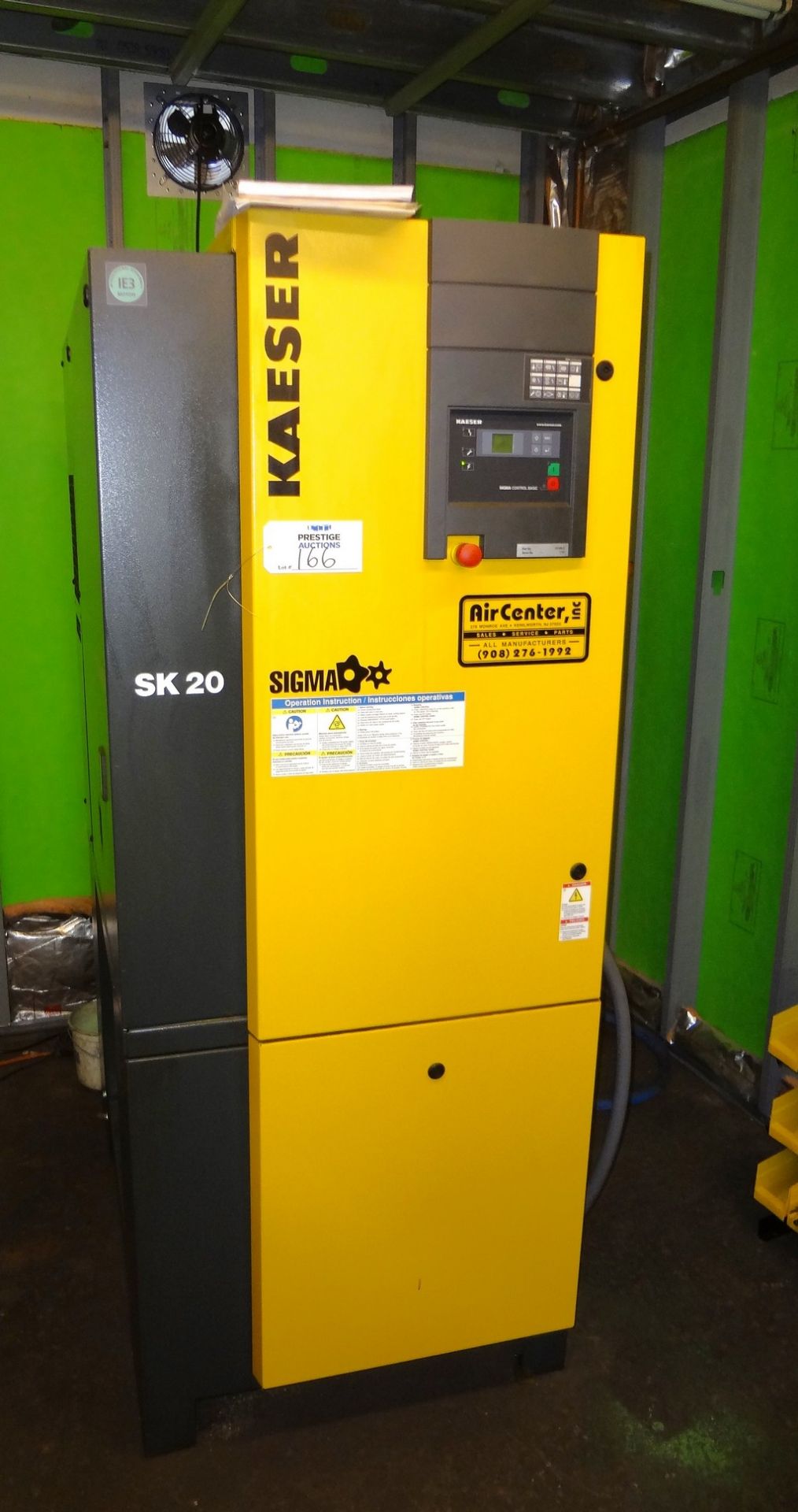 Kaeser SK-20 Rotary Screw Air Compressor