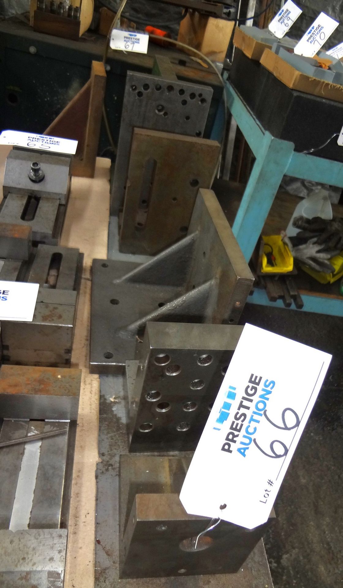(6) Assorted Right Angle Plates