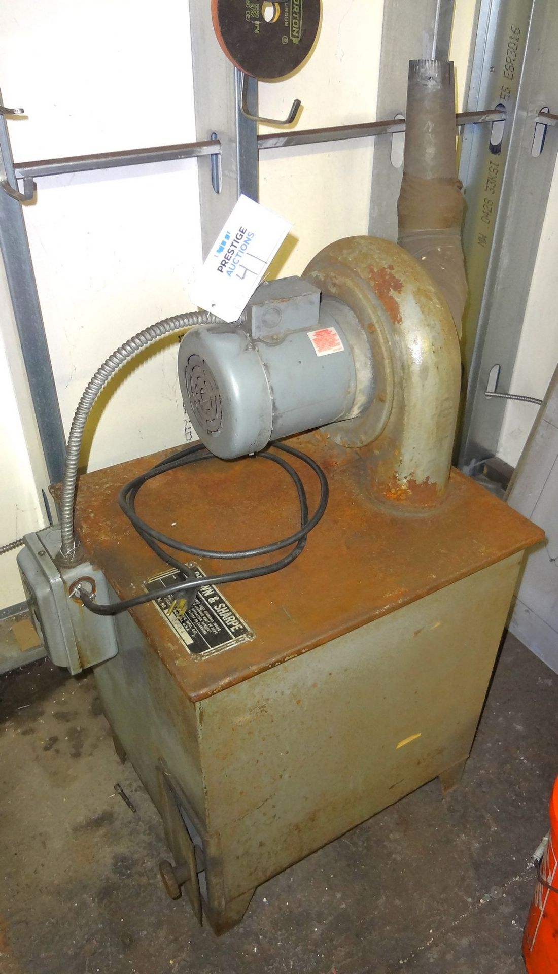 Brown & Sharpe Motor Driven Dust Collector
