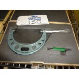 Mitutoyo 3"-4" Flange Micrometer