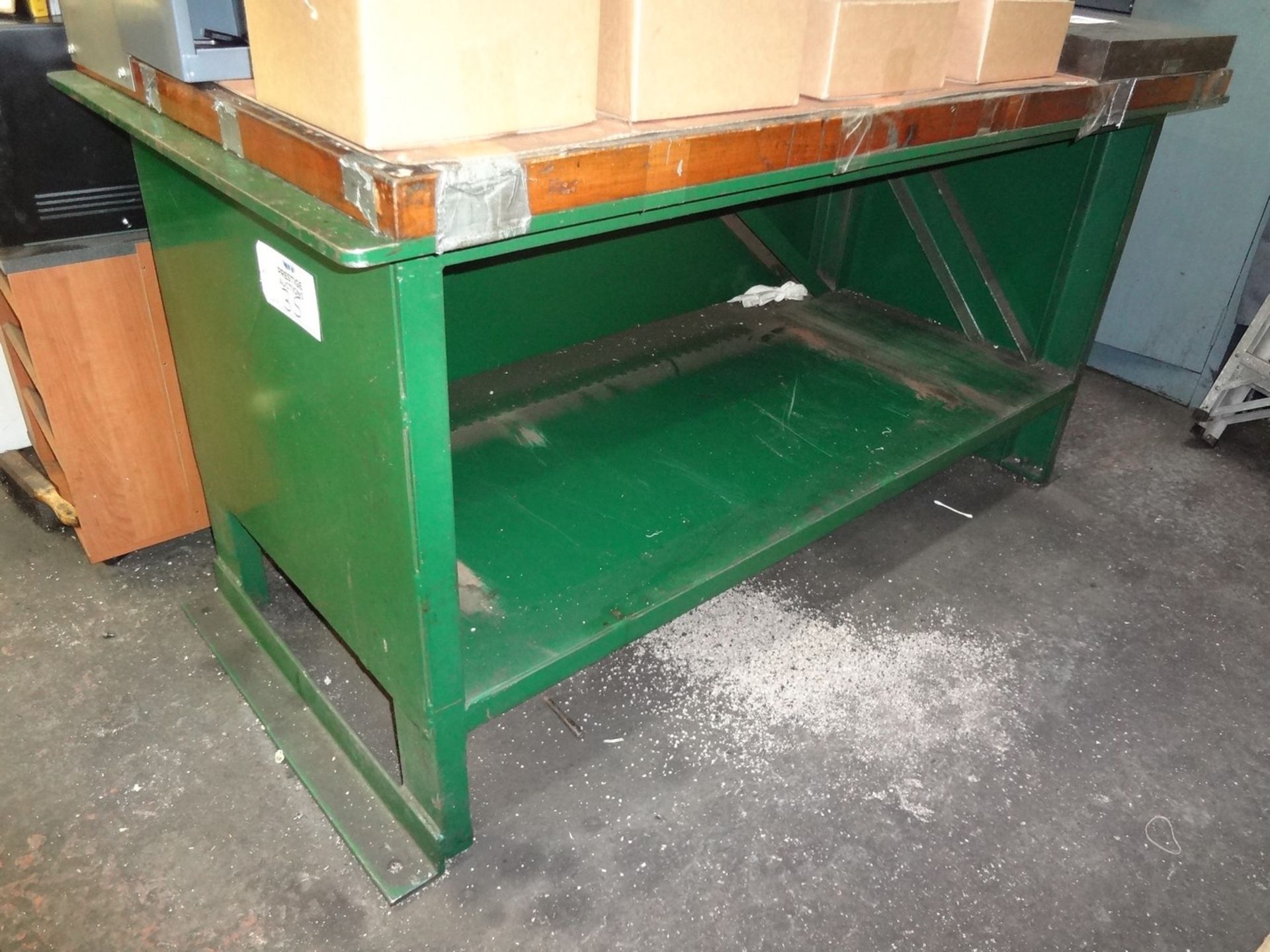 Approx. 1/4" Steel Work Bench