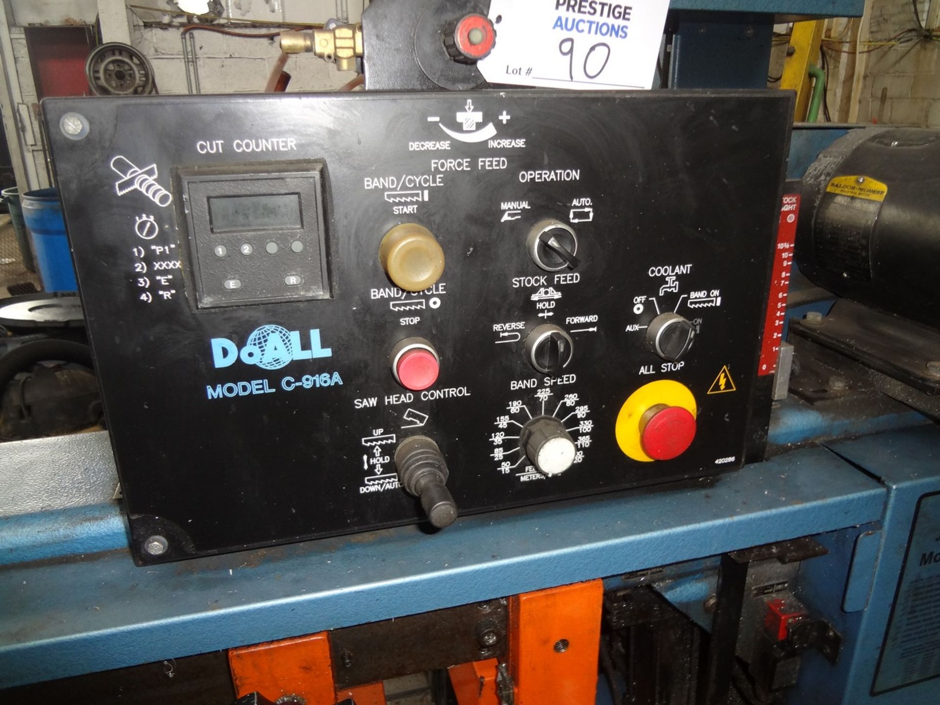 DoAll C-916A Horizontal Band Saw - Image 2 of 9