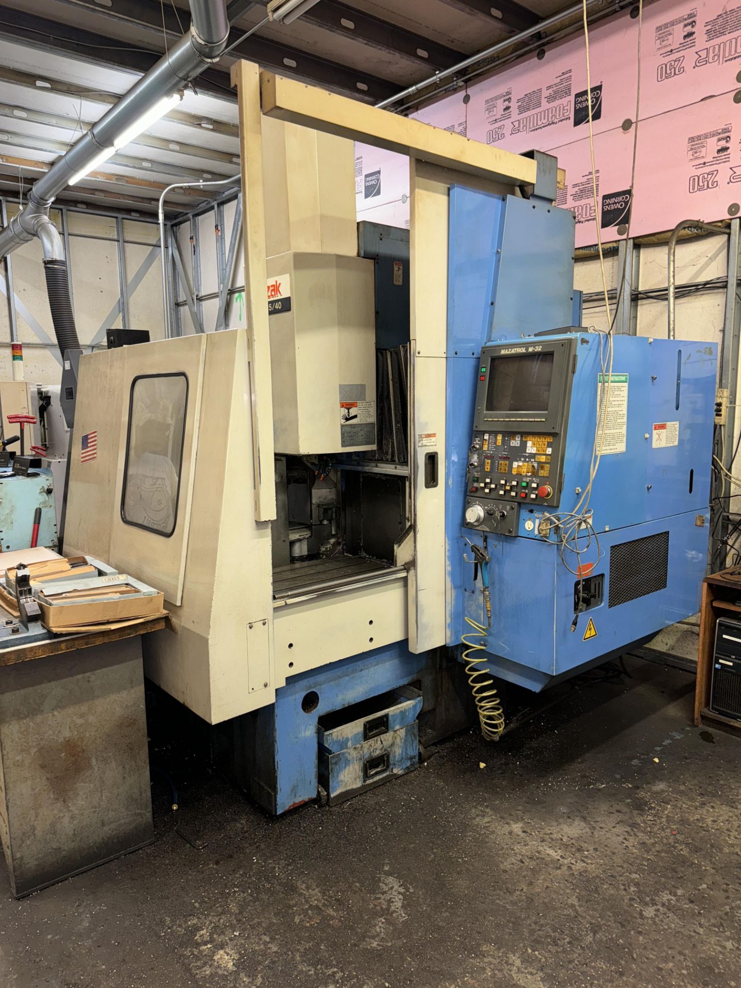 Mazak VQC-15/40 CNC Vertical Machining Center, Mazatrol M-32 CNC Control, S/N 85223 - Image 2 of 16