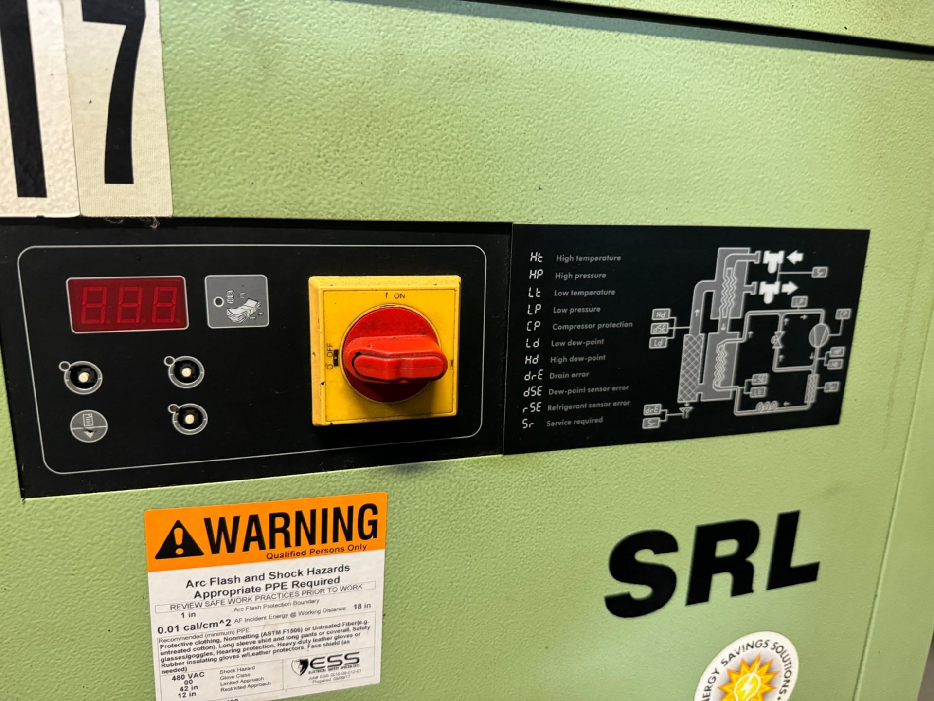 Sullair SRL-400 02250169-440 Air Dryer - Image 2 of 3