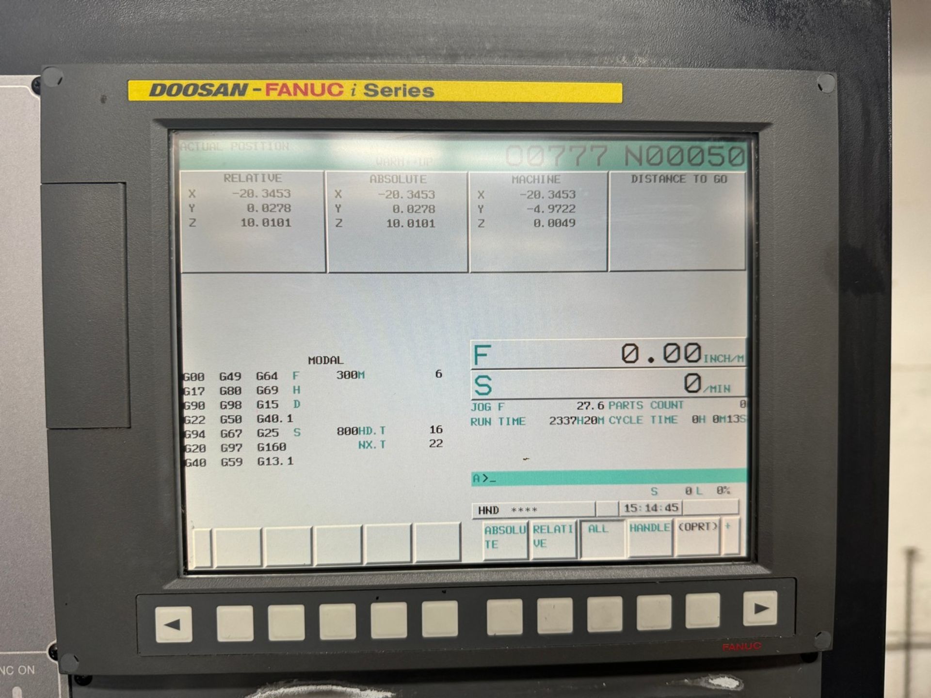 Doosan Mynx 5400/50 CNC Vertical Machining Center - Bild 3 aus 15