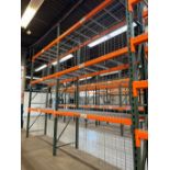 10-Sections Heavy Duty Pallet Racking, 96"W x 36"D x 168"H, 3000 LB Weight Capacity