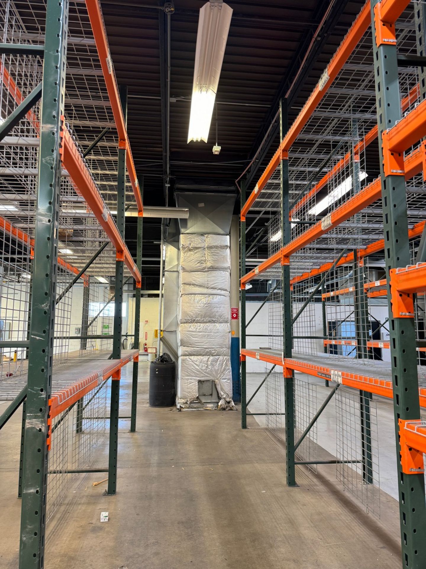 10-Sections Heavy Duty Pallet Racking, 96"W x 36"D x 168"H, 3000 LB Weight Capacity - Image 2 of 4