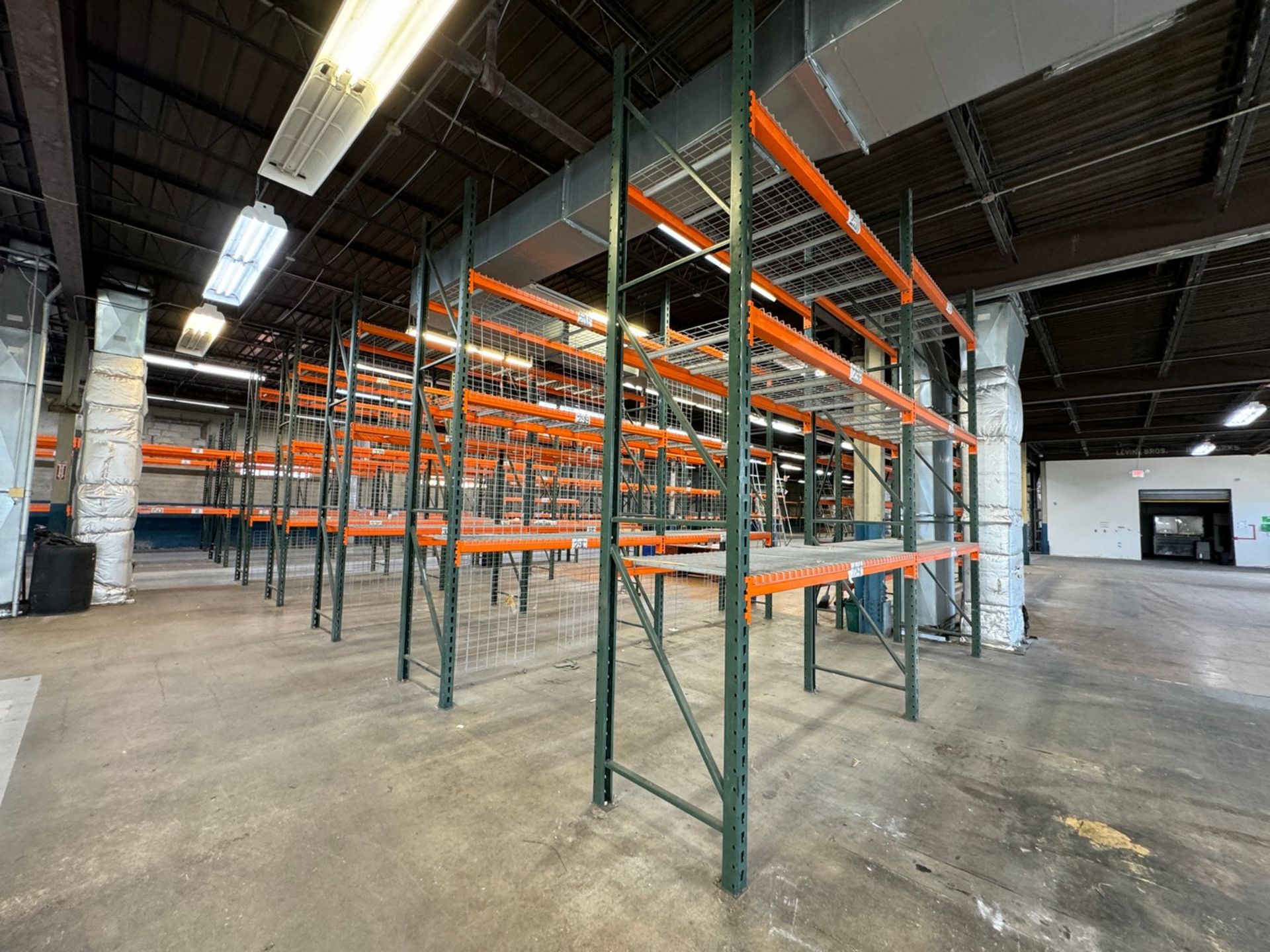 10-Sections Heavy Duty Pallet Racking, 96"W x 36"D x 168"H, 3000 LB Weight Capacity - Image 4 of 4