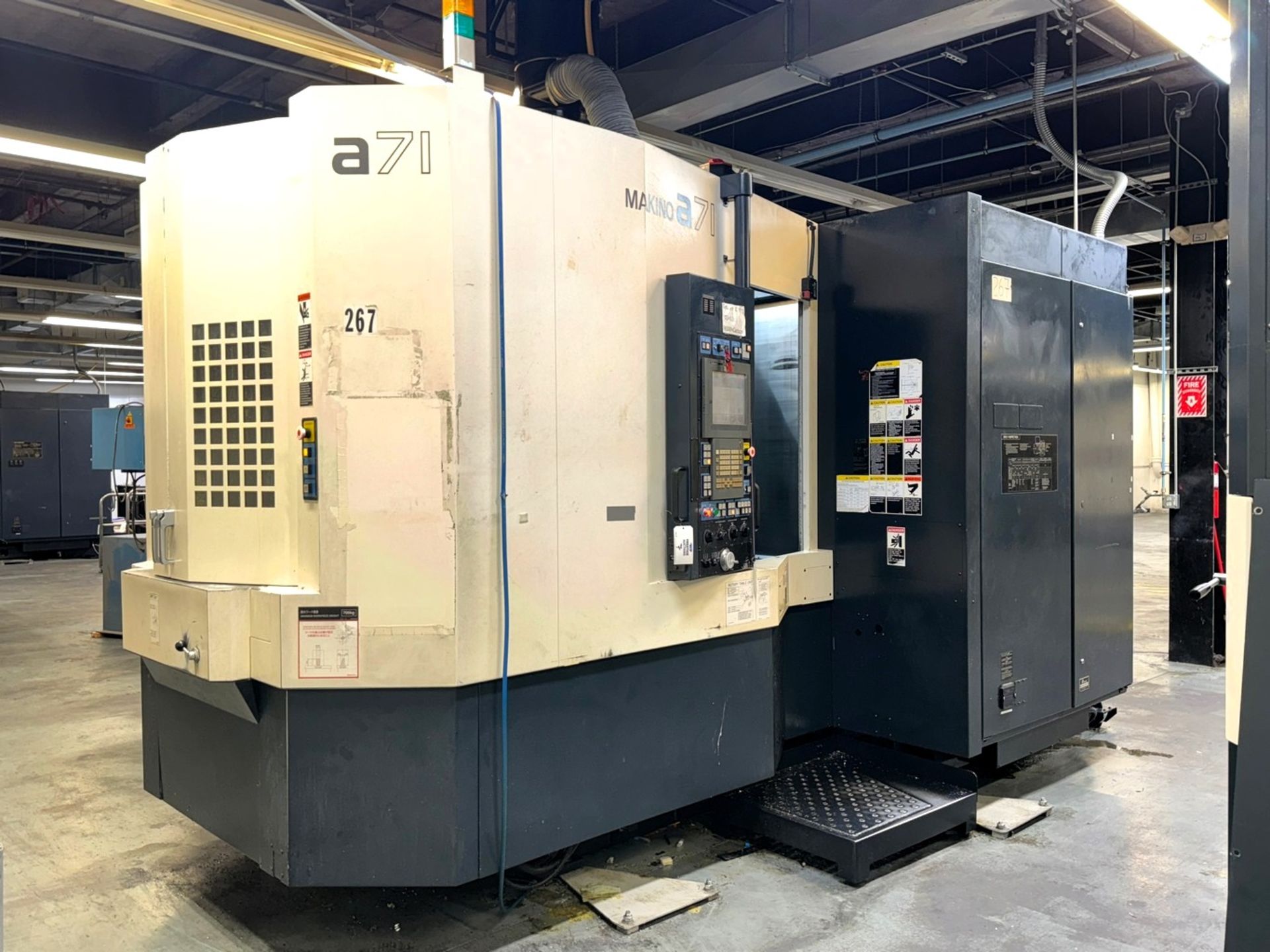 Makino A71-A137 CNC 4-Axis Horizontal Machining Center