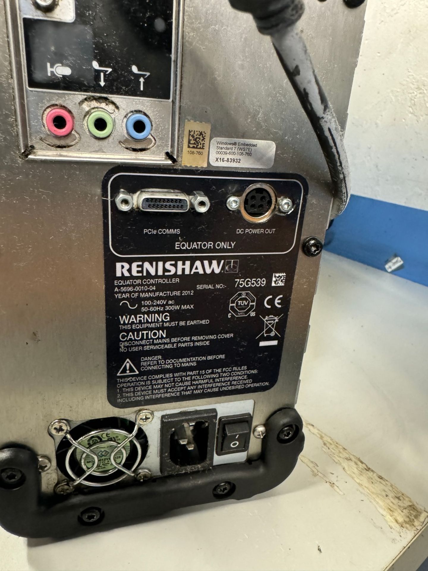 2014 Renishaw Equator 300 Bench Type Coordinate Measuring Machine, S/N 248G51 - Image 9 of 10