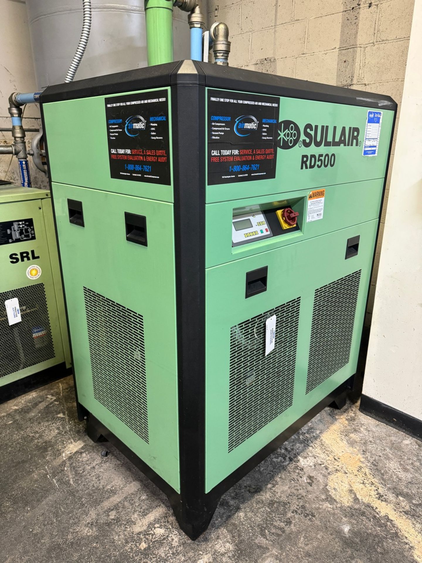 Sullair RD500 Compressed Refrigerated Air Dryer