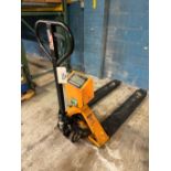 5500 LB Uline H-4564 Pallet Jack with Scale