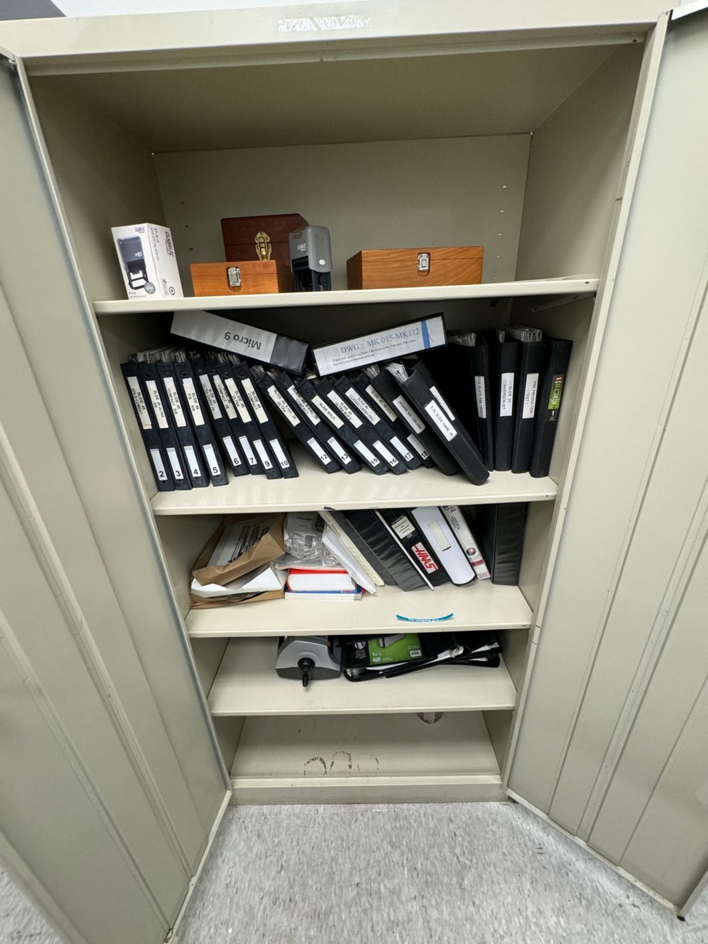(2) Office Cabinets (No Contents) - Image 2 of 3