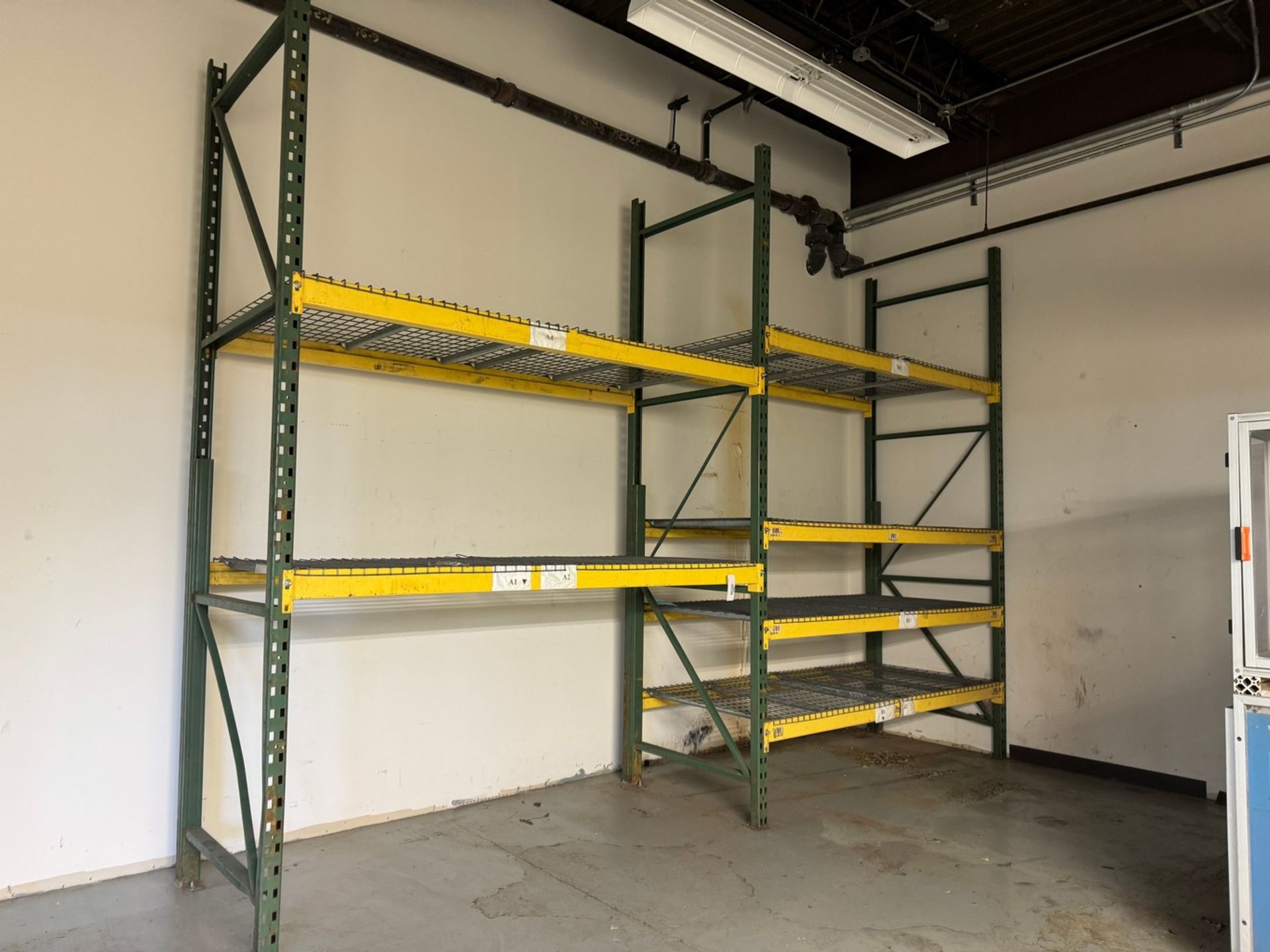 12-Sections Heavy Duty Pallet Racking, 96"W x 44"D x 144"H, 2500 LB Weight Capacity - Image 3 of 3