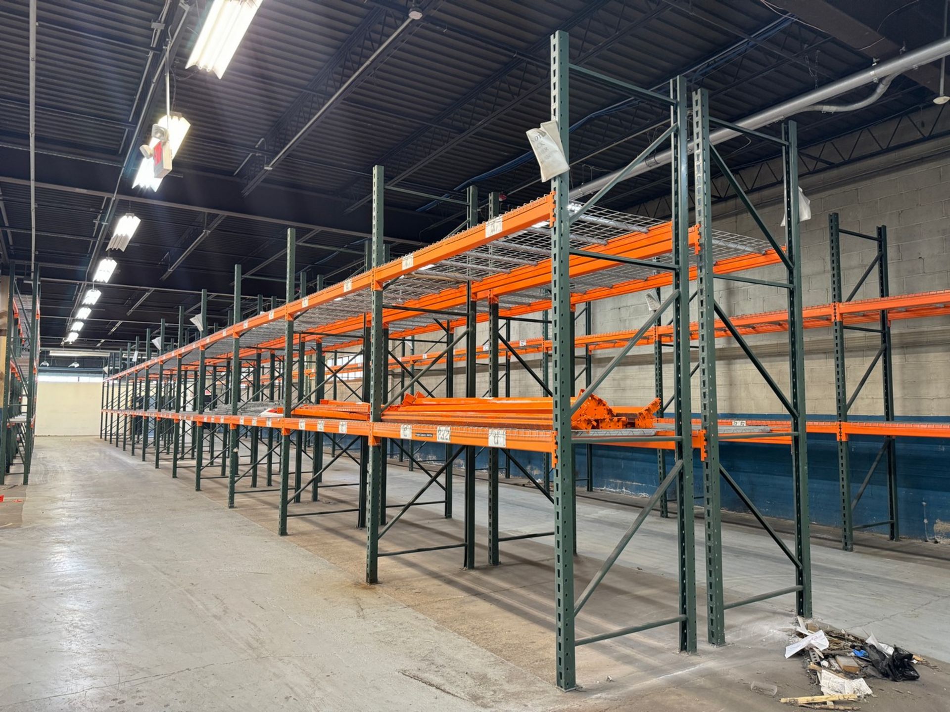 26-Sections Heavy Duty Pallet Racking, 96"W x 44"D x 144"H, 3000 LB Weight Capacity - Image 2 of 3