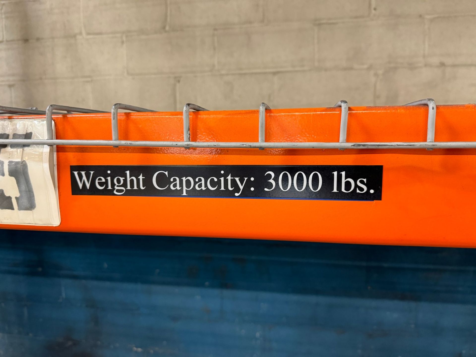 15-Sections Heavy Duty Pallet Racking, 96"W x 44"D x 144"H, 3000 LB Weight Capacity - Image 2 of 2