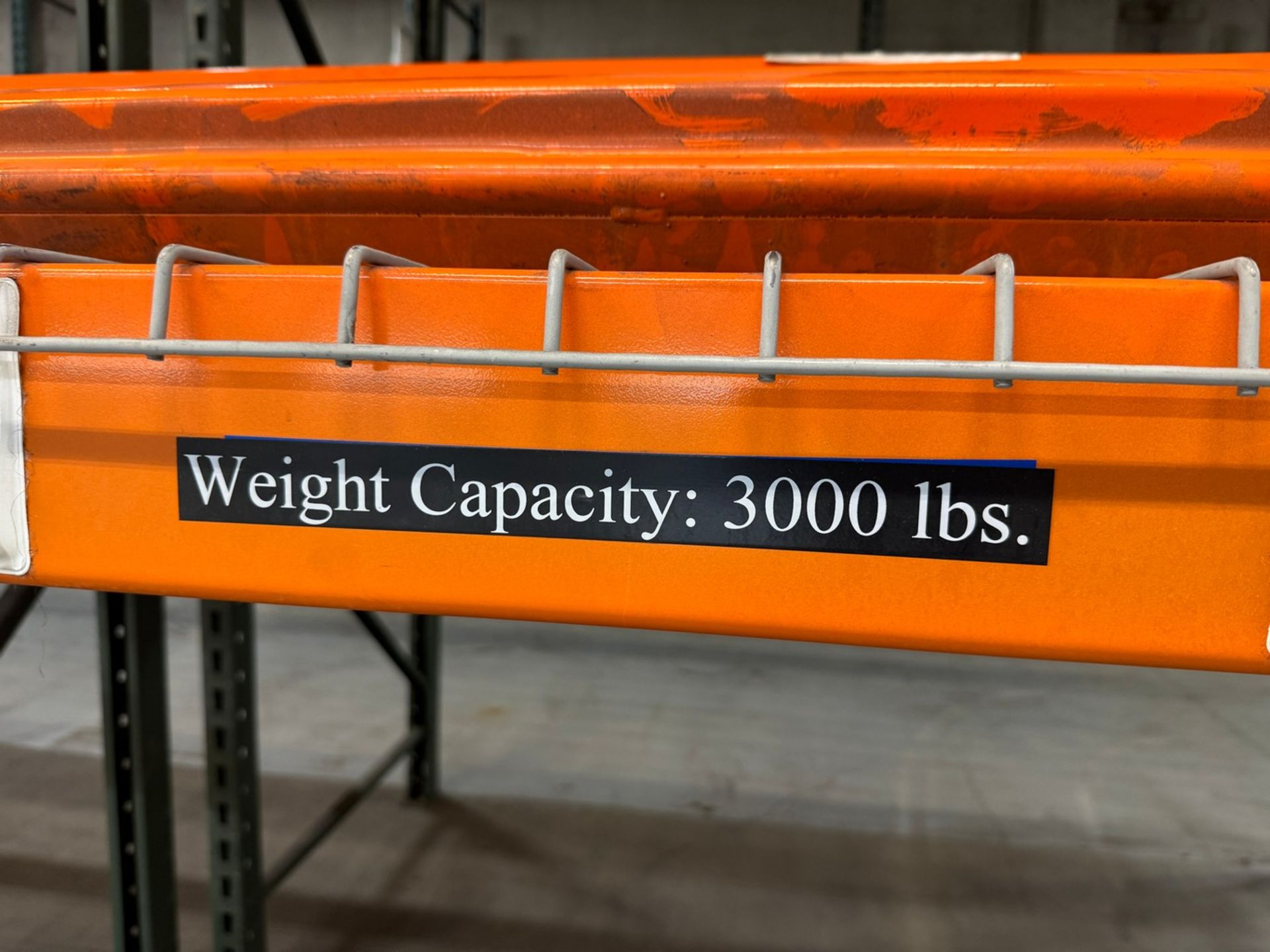 26-Sections Heavy Duty Pallet Racking, 96"W x 44"D x 144"H, 3000 LB Weight Capacity - Image 3 of 3