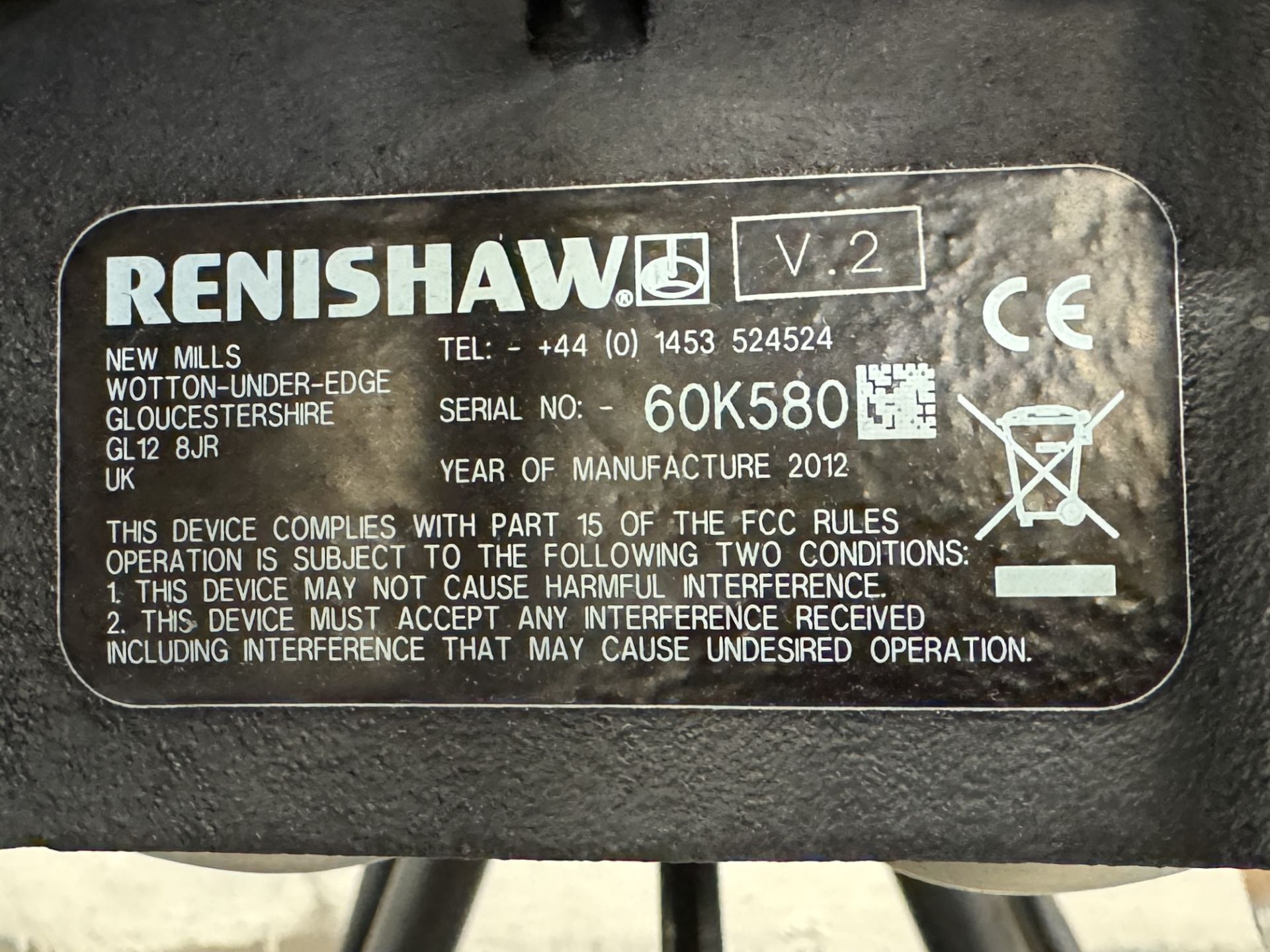 2012 Renishaw Equator 300 Bench Type Coordinate Measuring Machine, S/N 60K580 - Image 6 of 8