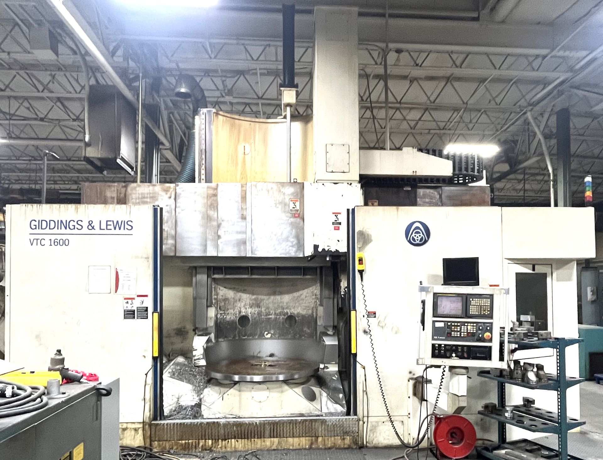 Giddings & Lewis VTC1600 CNC Vertical Boring Mill